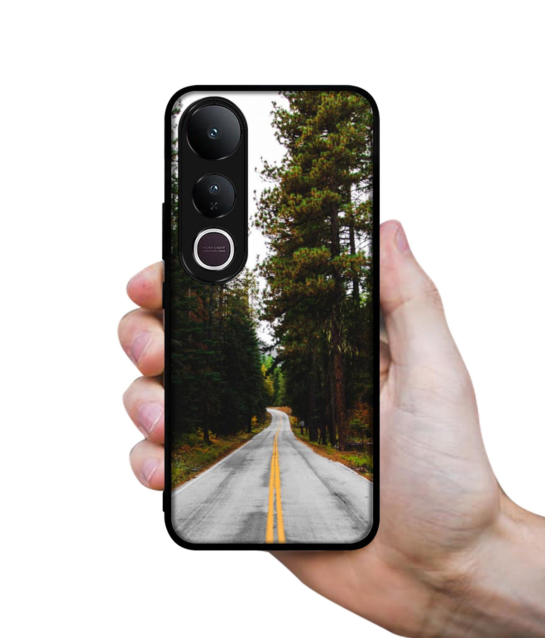 Road Photo Designer 2D Printed Back Case Cover for Vivo V50 Lite 5G / V50 Lite 4G