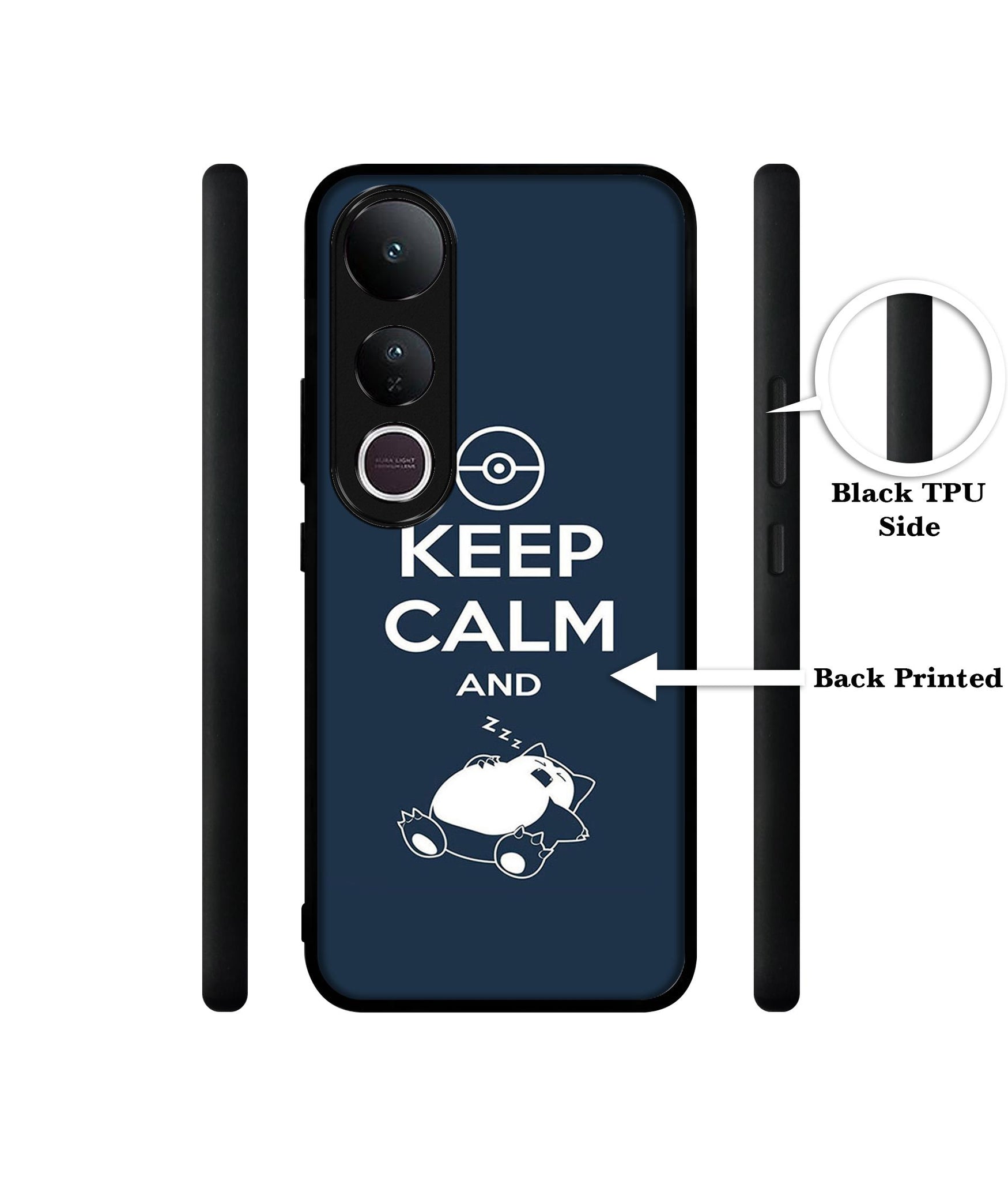 Sleep Pattern Designer 2D Printed Back Case Cover for Vivo V50 Lite 5G / V50 Lite 4G