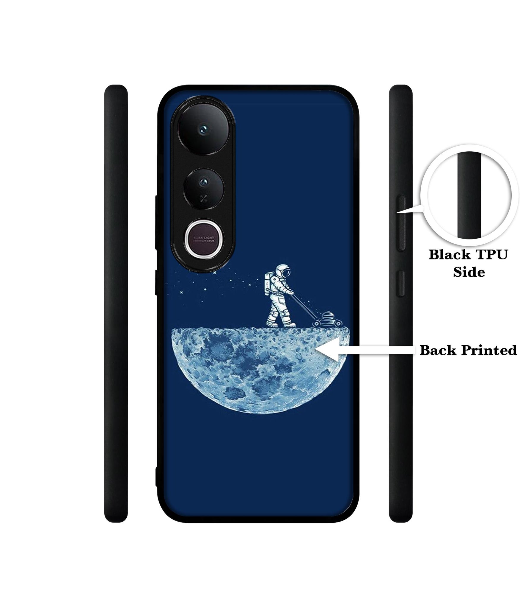Moon Walk Designer 2D Printed Back Case Cover for Vivo V50 Lite 5G / V50 Lite 4G