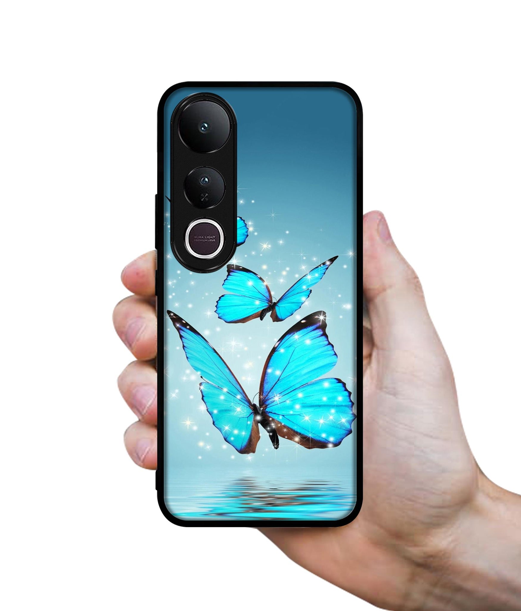 Flying Butterflies Designer 2D Printed Back Case Cover for Vivo V50 Lite 5G / V50 Lite 4G