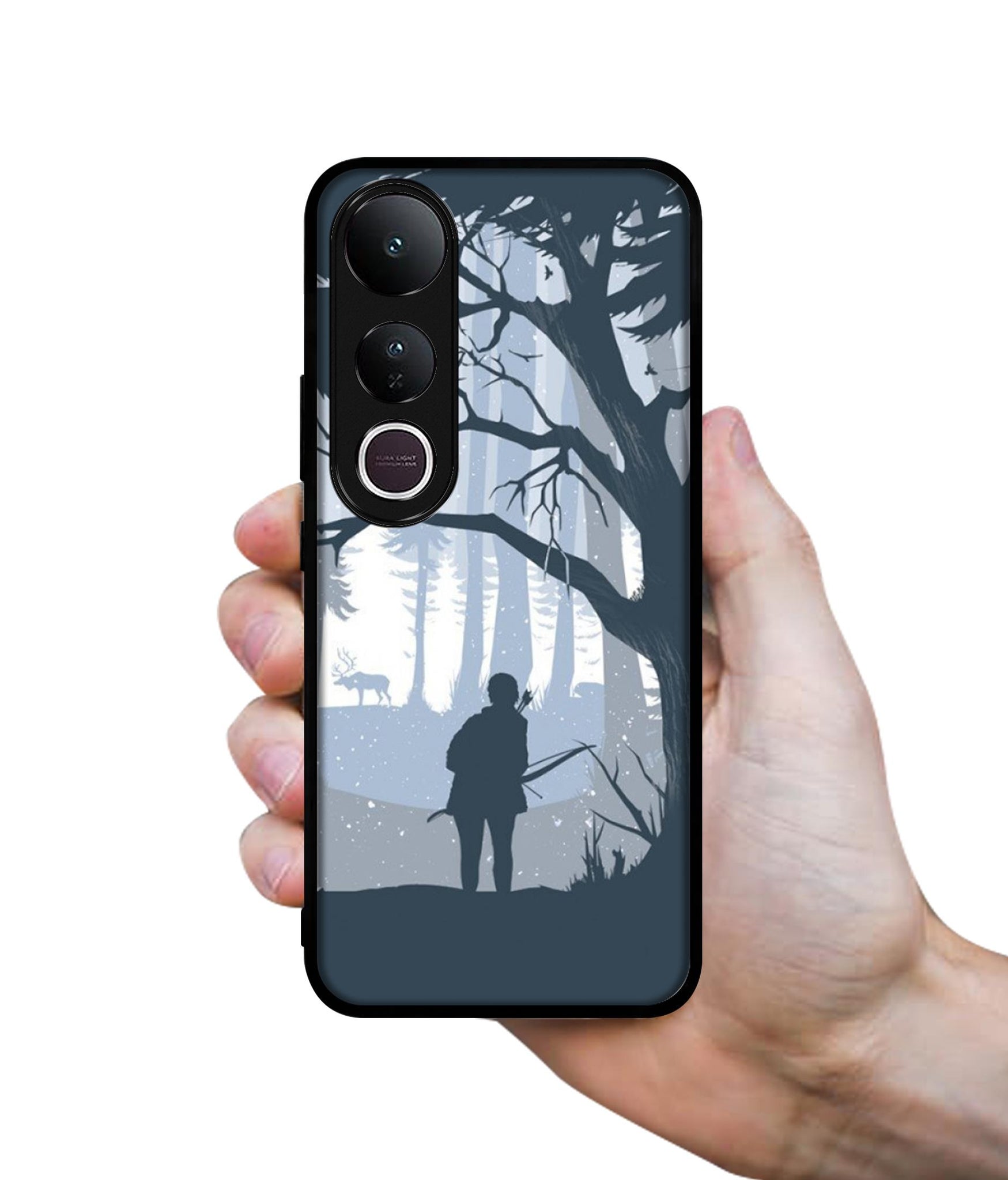 Hunter Designer 2D Printed Back Case Cover for Vivo V50 Lite 5G / V50 Lite 4G