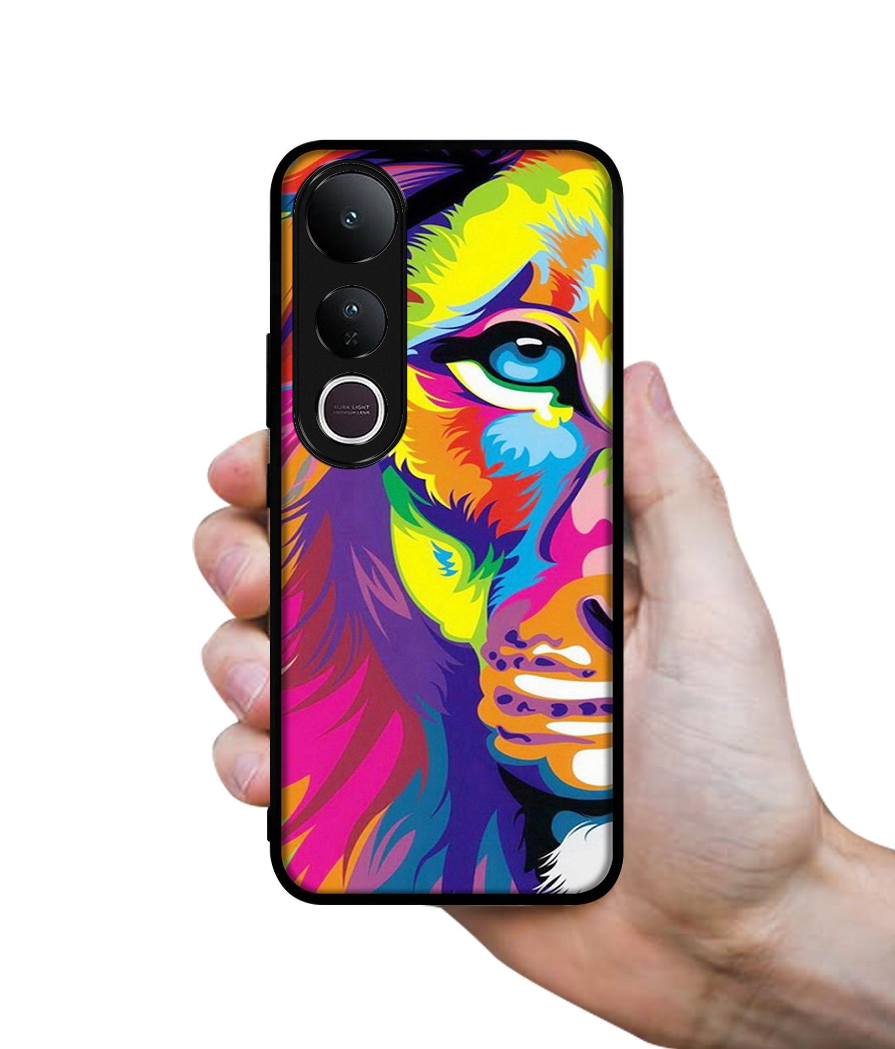 Lion Designer 2D Printed Back Case Cover for Vivo V50 Lite 5G / V50 Lite 4G