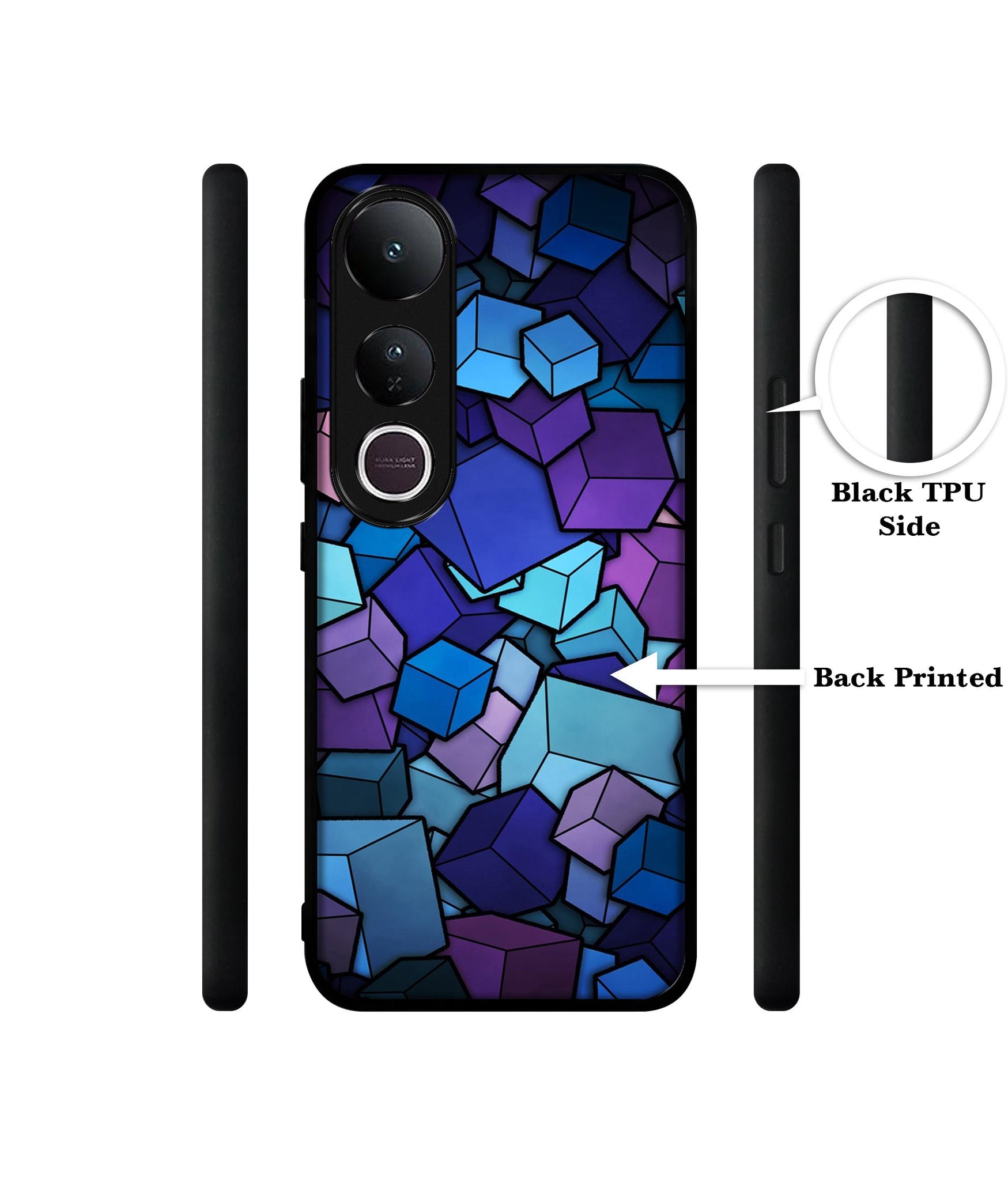 Color Box Designer 2D Printed Back Case Cover for Vivo V50 Lite 5G / V50 Lite 4G