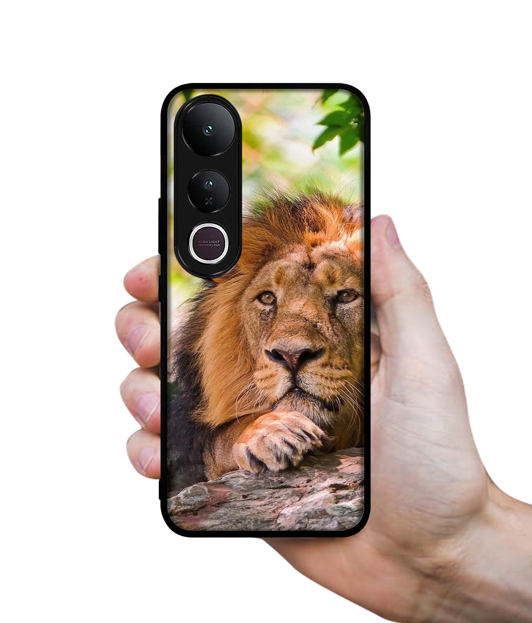 Tiger Pattern Print Designer 2D Printed Back Case Cover for Vivo V50 Lite 5G / V50 Lite 4G