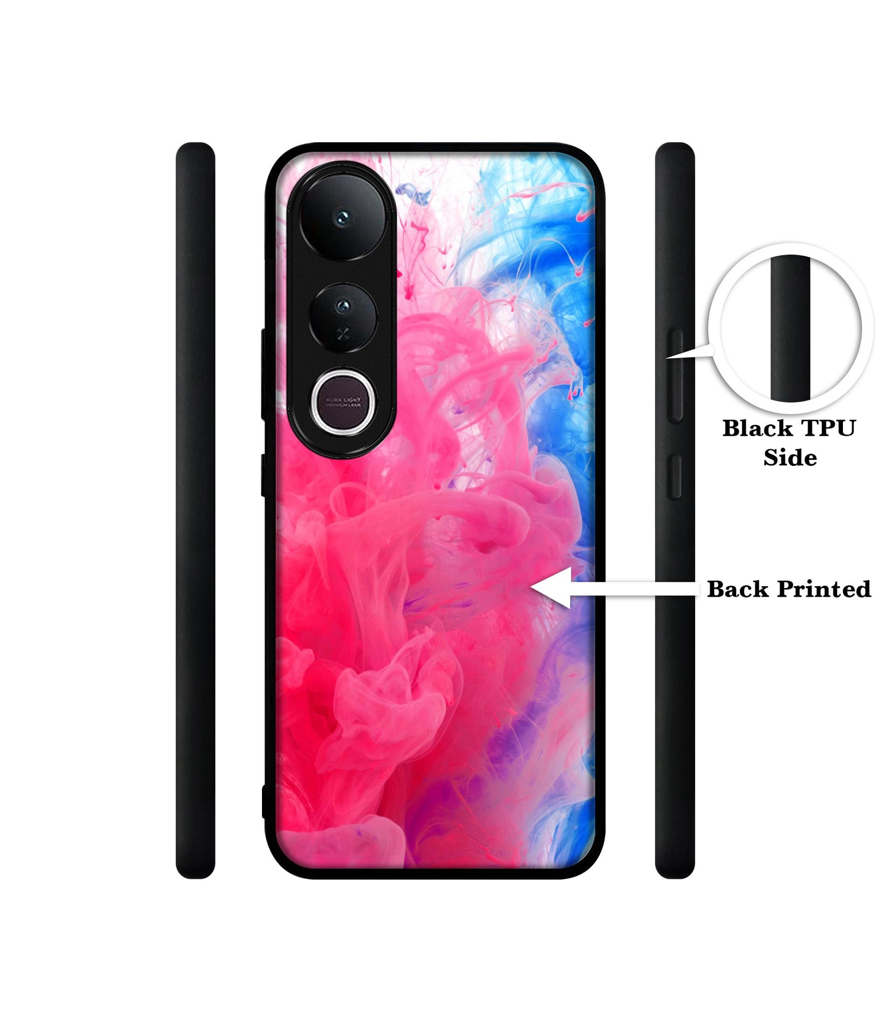 Fractal Paint Designer 2D Printed Back Case Cover for Vivo V50 Lite 5G / V50 Lite 4G