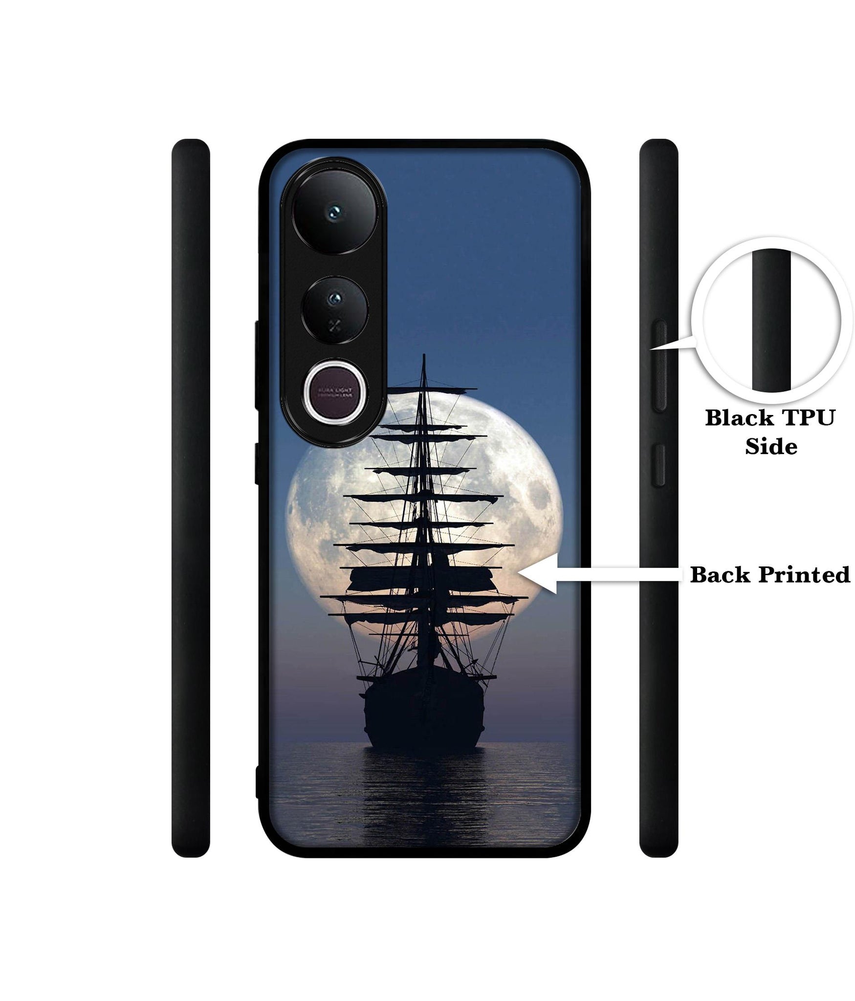 Sea Sunset Designer 2D Printed Back Case Cover for Vivo V50 Lite 5G / V50 Lite 4G