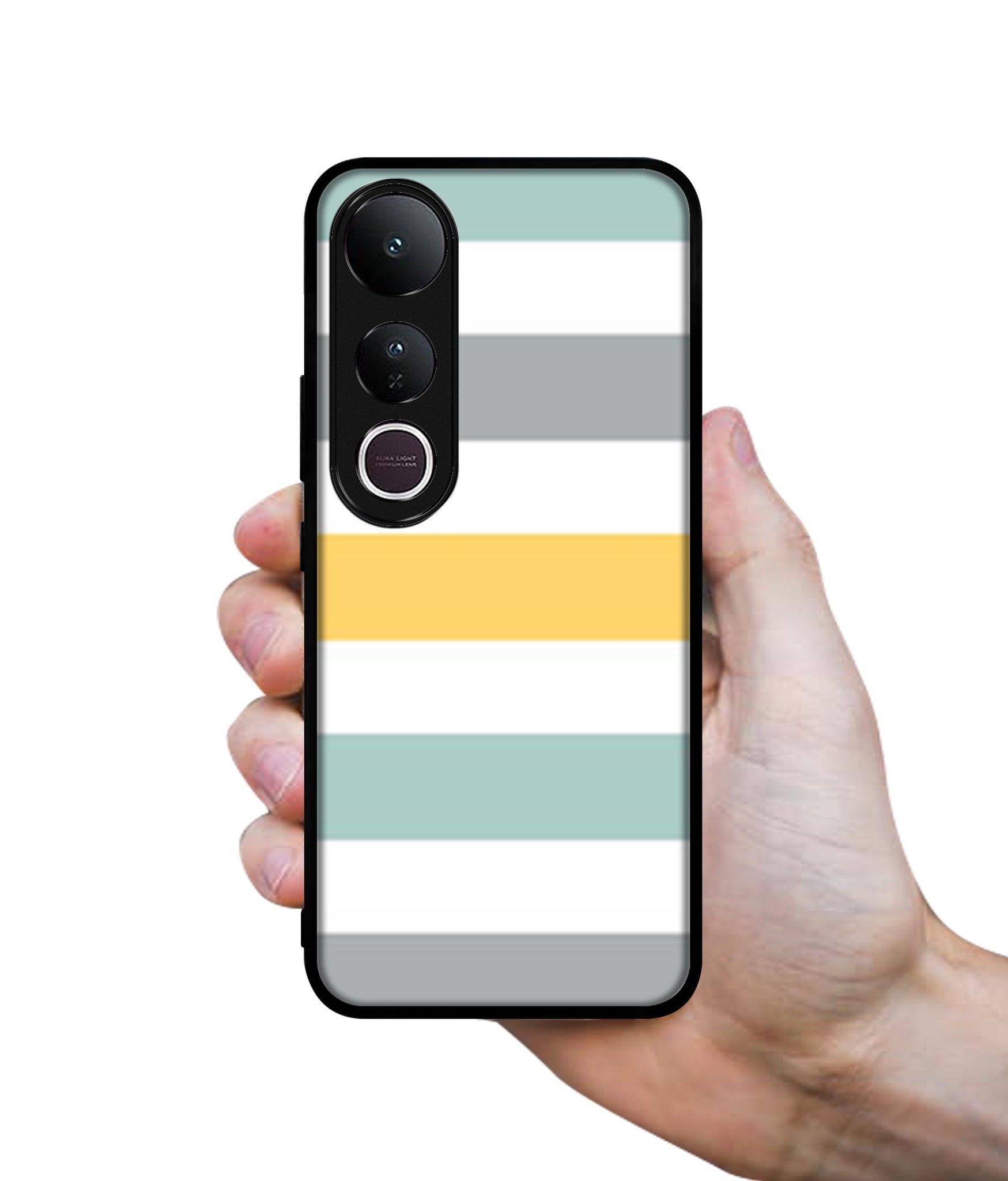 Line Texture Designer 2D Printed Back Case Cover for Vivo V50 Lite 5G / V50 Lite 4G