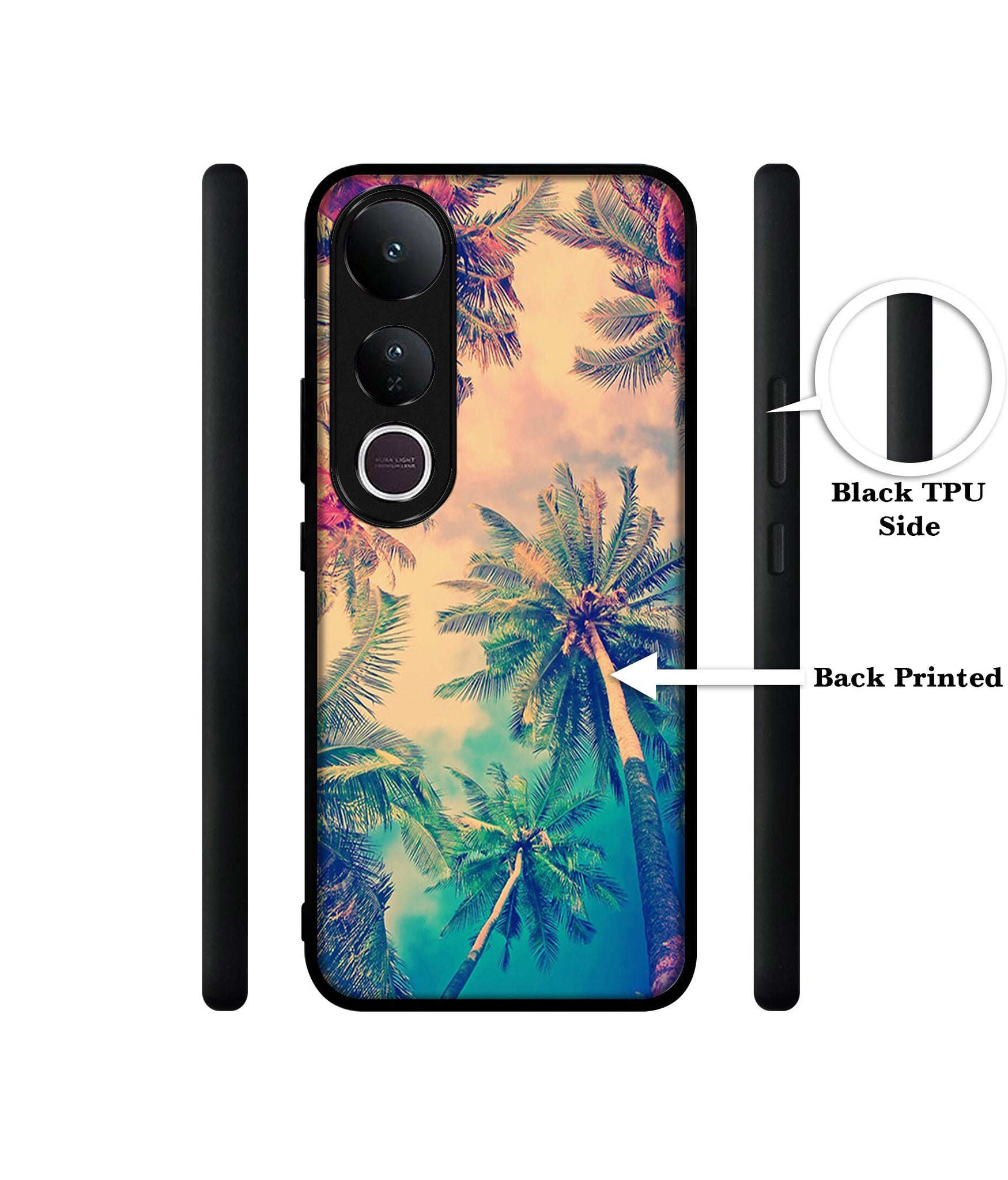 Trees Designer 2D Printed Back Case Cover for Vivo V50 Lite 5G / V50 Lite 4G