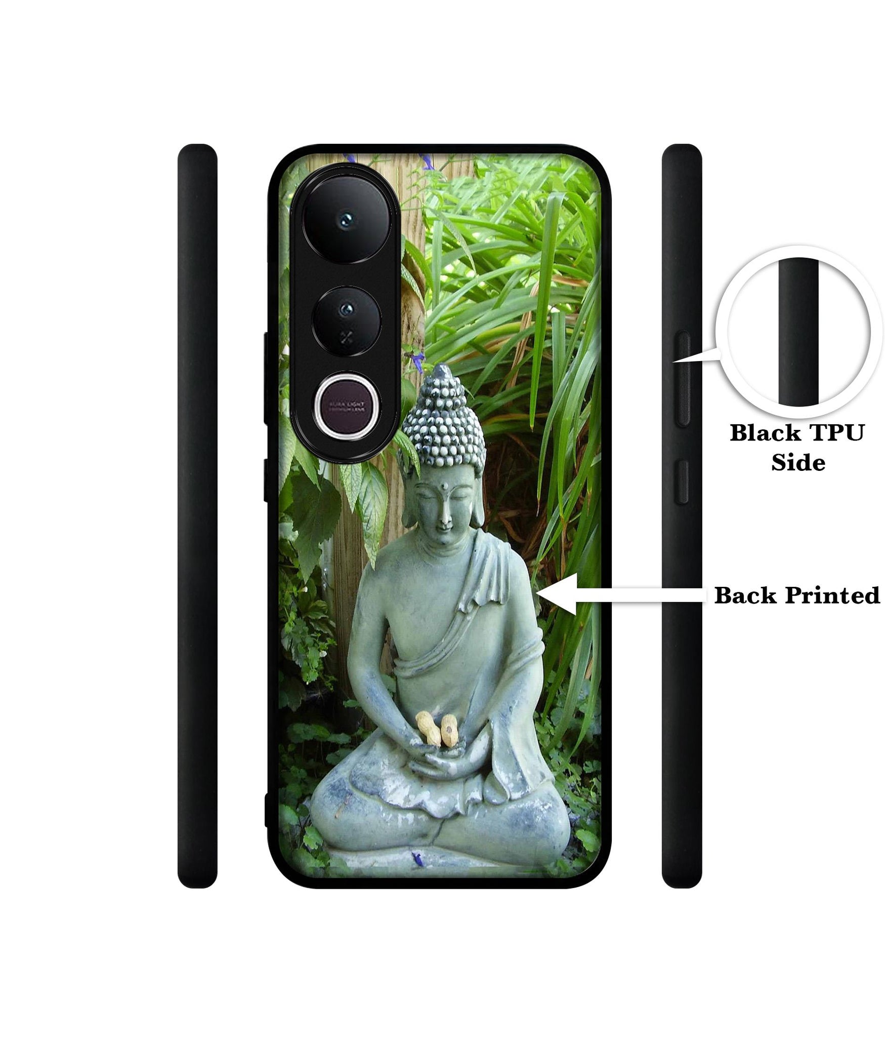 Buddhism Designer 2D Printed Back Case Cover for Vivo V50 Lite 5G / V50 Lite 4G