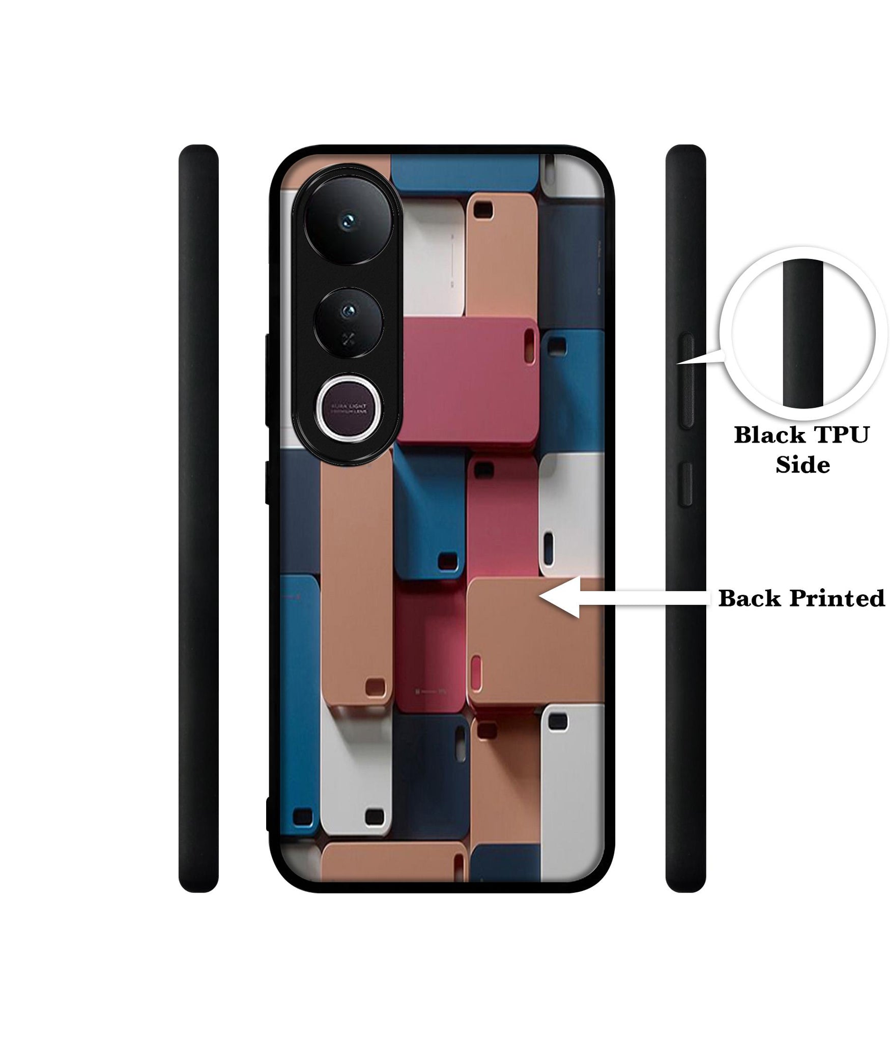 Mobile Cover Designer 2D Printed Back Case Cover for Vivo V50 Lite 5G / V50 Lite 4G
