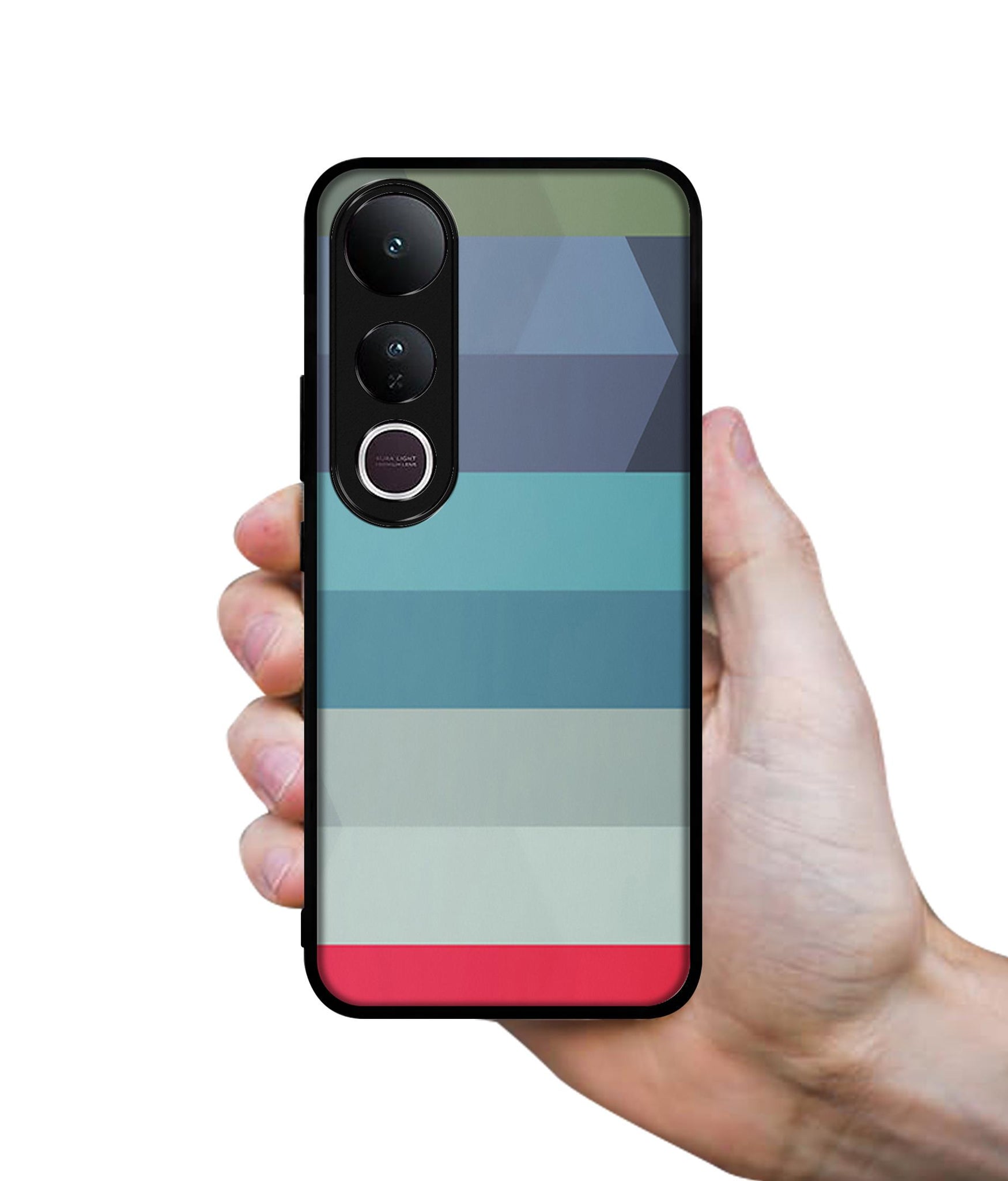 Colorful Lines Designer 2D Printed Back Case Cover for Vivo V50 Lite 5G / V50 Lite 4G