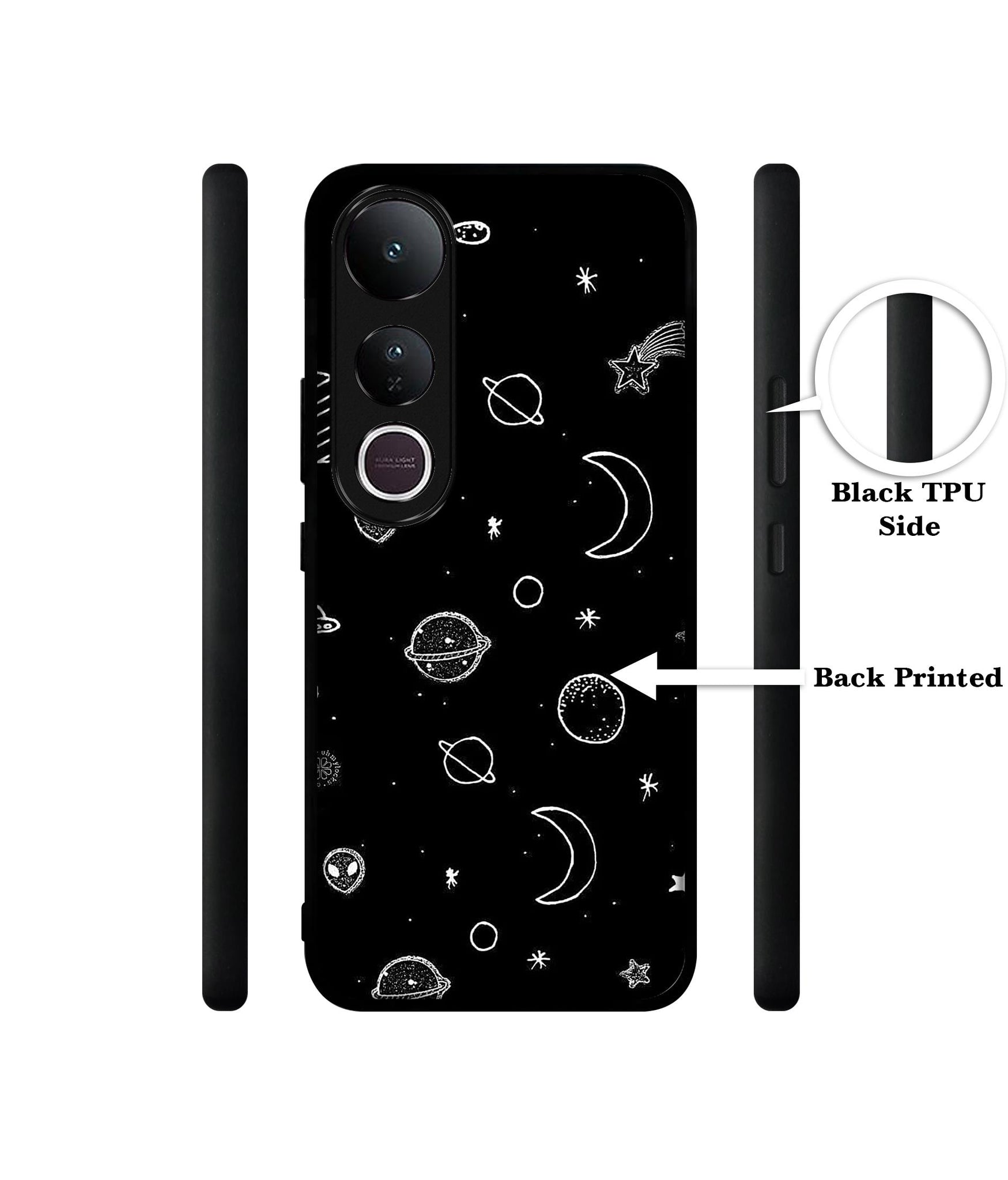 Space Stars Universe Designer 2D Printed Back Case Cover for Vivo V50 Lite 5G / V50 Lite 4G