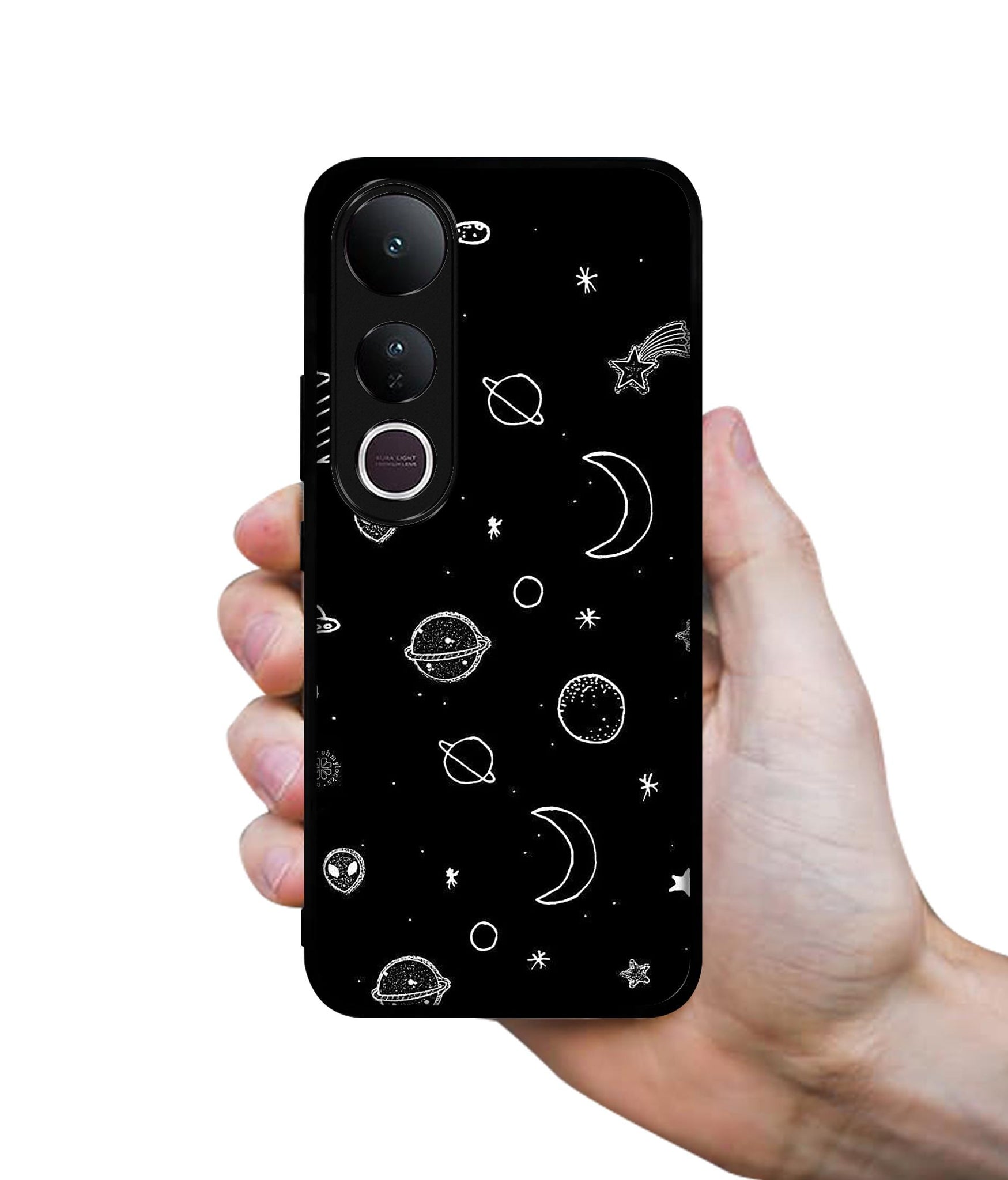 Space Stars Universe Designer 2D Printed Back Case Cover for Vivo V50 Lite 5G / V50 Lite 4G