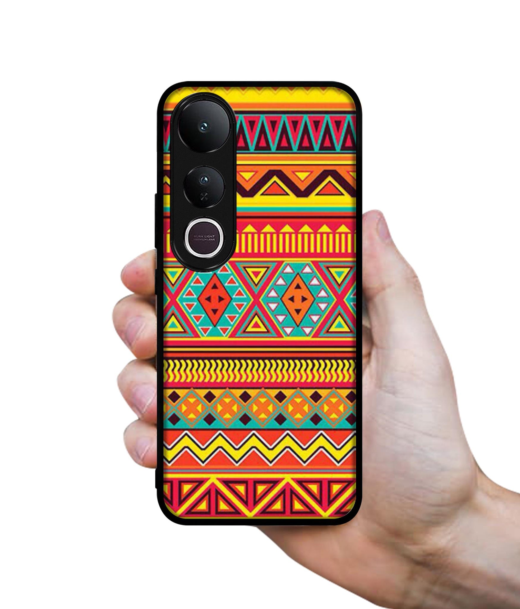 Artistic Rangoli Designer 2D Printed Back Case Cover for Vivo V50 Lite 5G / V50 Lite 4G