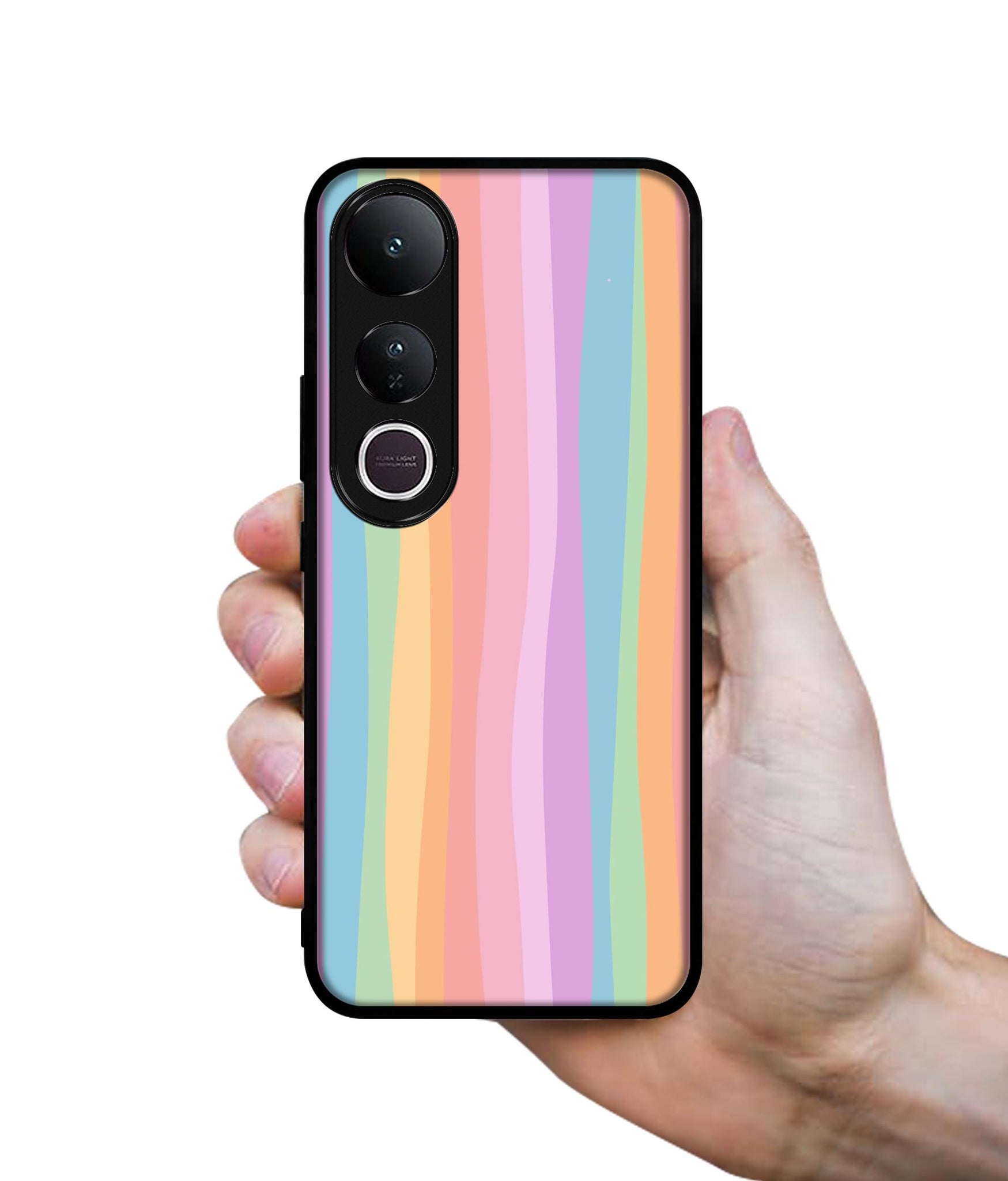Cool Rainbow Designer 2D Printed Back Case Cover for Vivo V50 Lite 5G / V50 Lite 4G