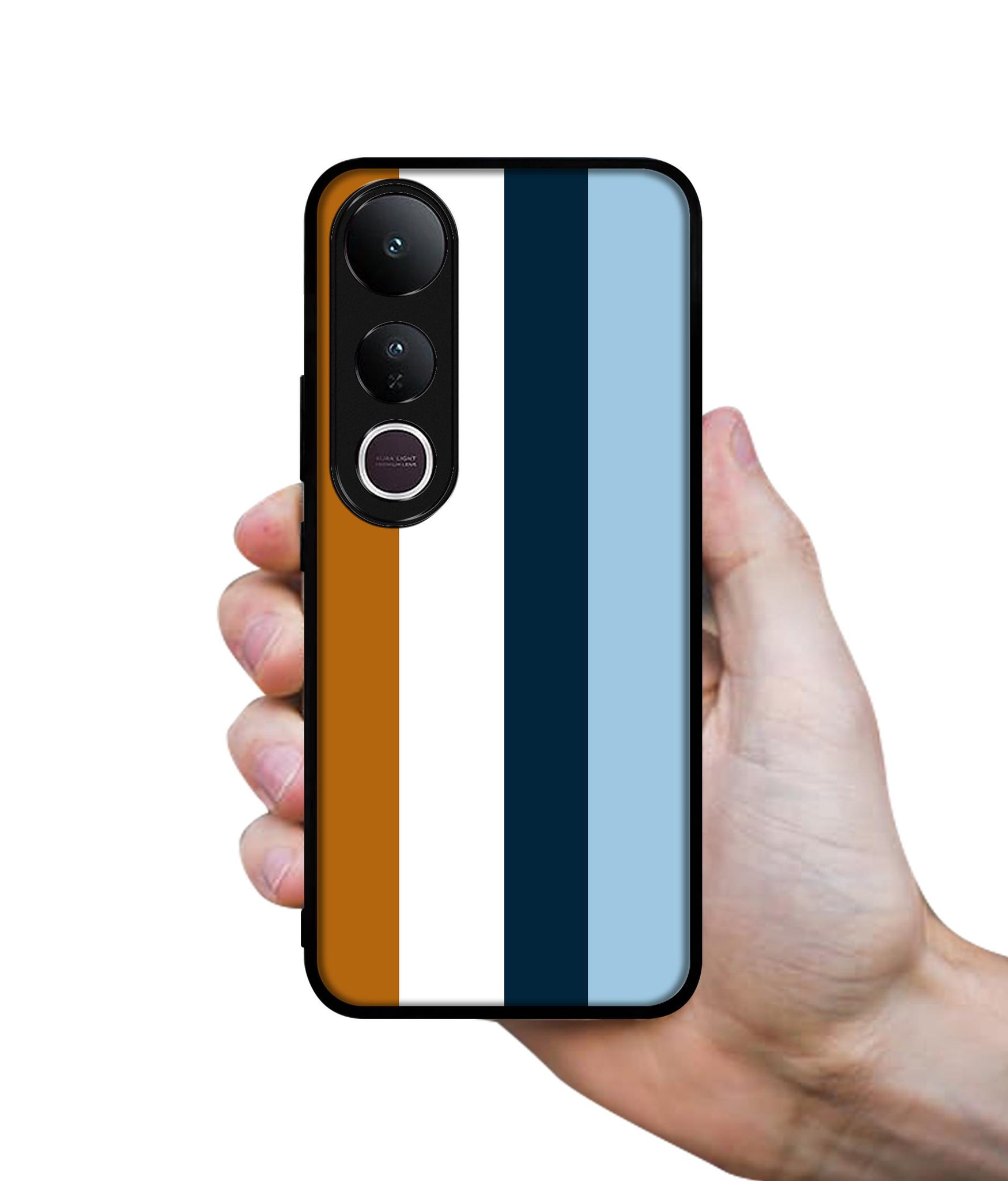 Color Stripes Designer 2D Printed Back Case Cover for Vivo V50 Lite 5G / V50 Lite 4G