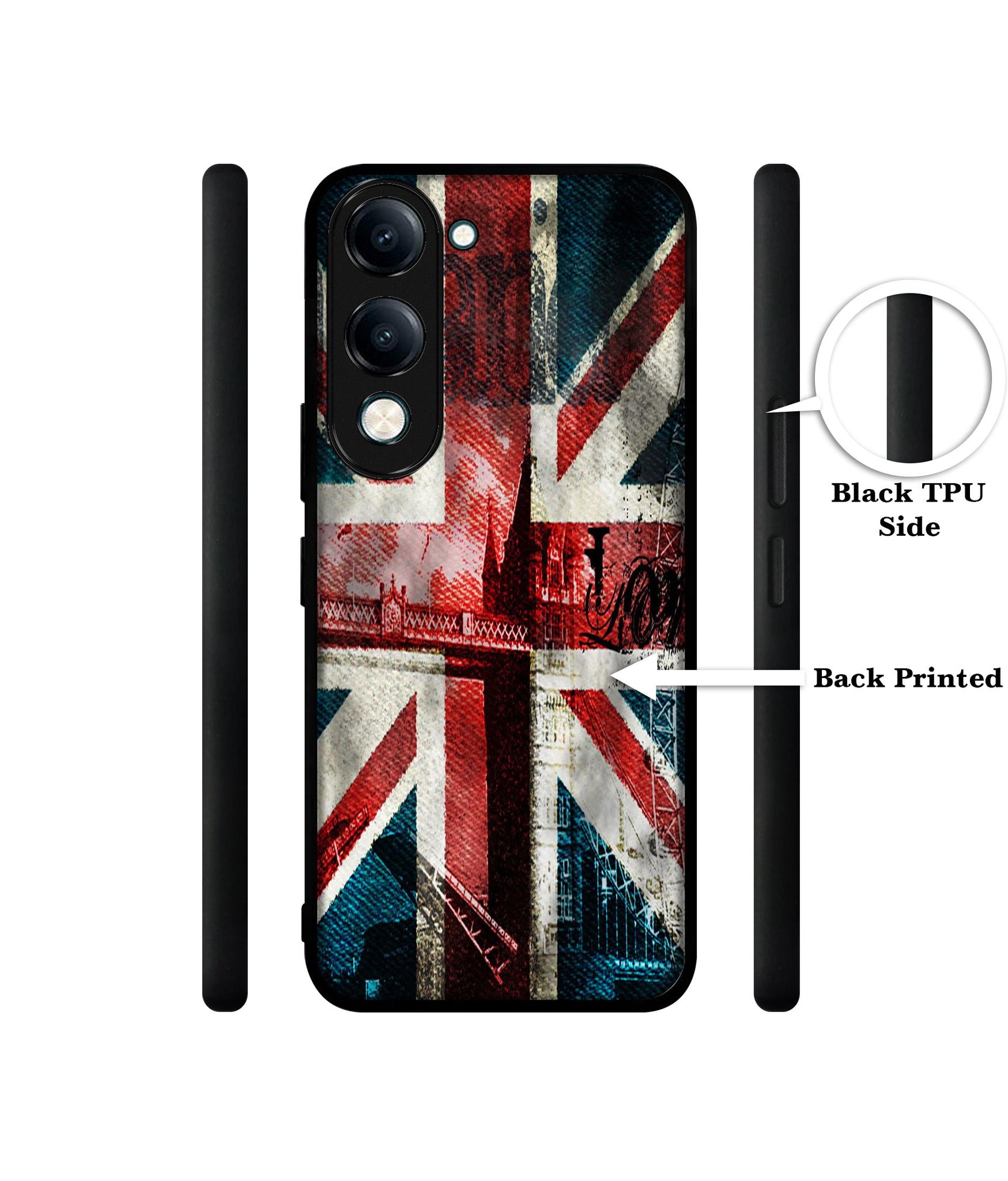 London Flag wallpaper Designer 2D Printed Back Case Cover for Vivo Y04 4G / Y19e 4G / Y29s 5G