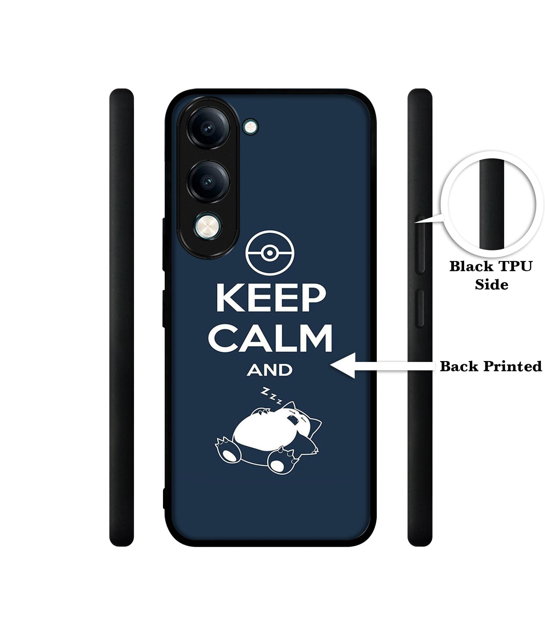 Sleep Pattern Designer 2D Printed Back Case Cover for Vivo Y04 4G / Y19e 4G / Y29s 5G