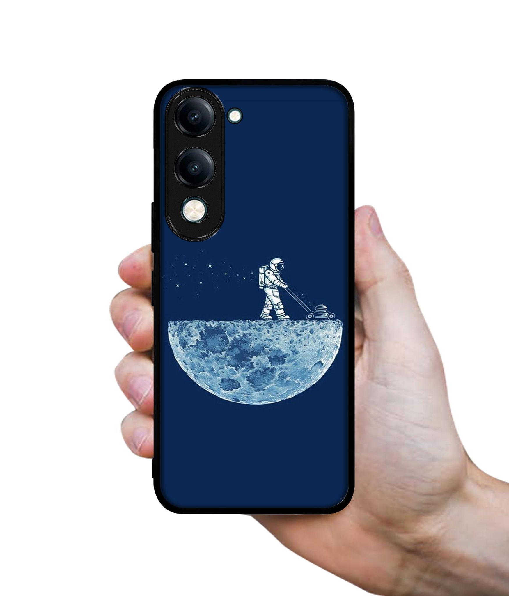Moon Walk Designer 2D Printed Back Case Cover for Vivo Y04 4G / Y19e 4G / Y29s 5G