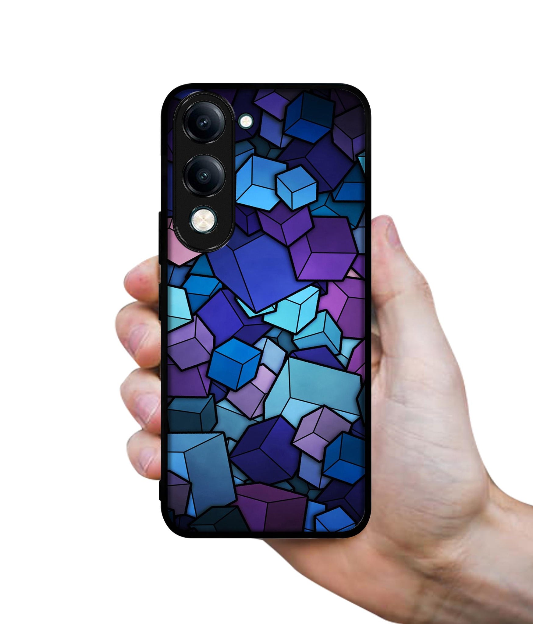 Color Box Designer 2D Printed Back Case Cover for Vivo Y04 4G / Y19e 4G / Y29s 5G