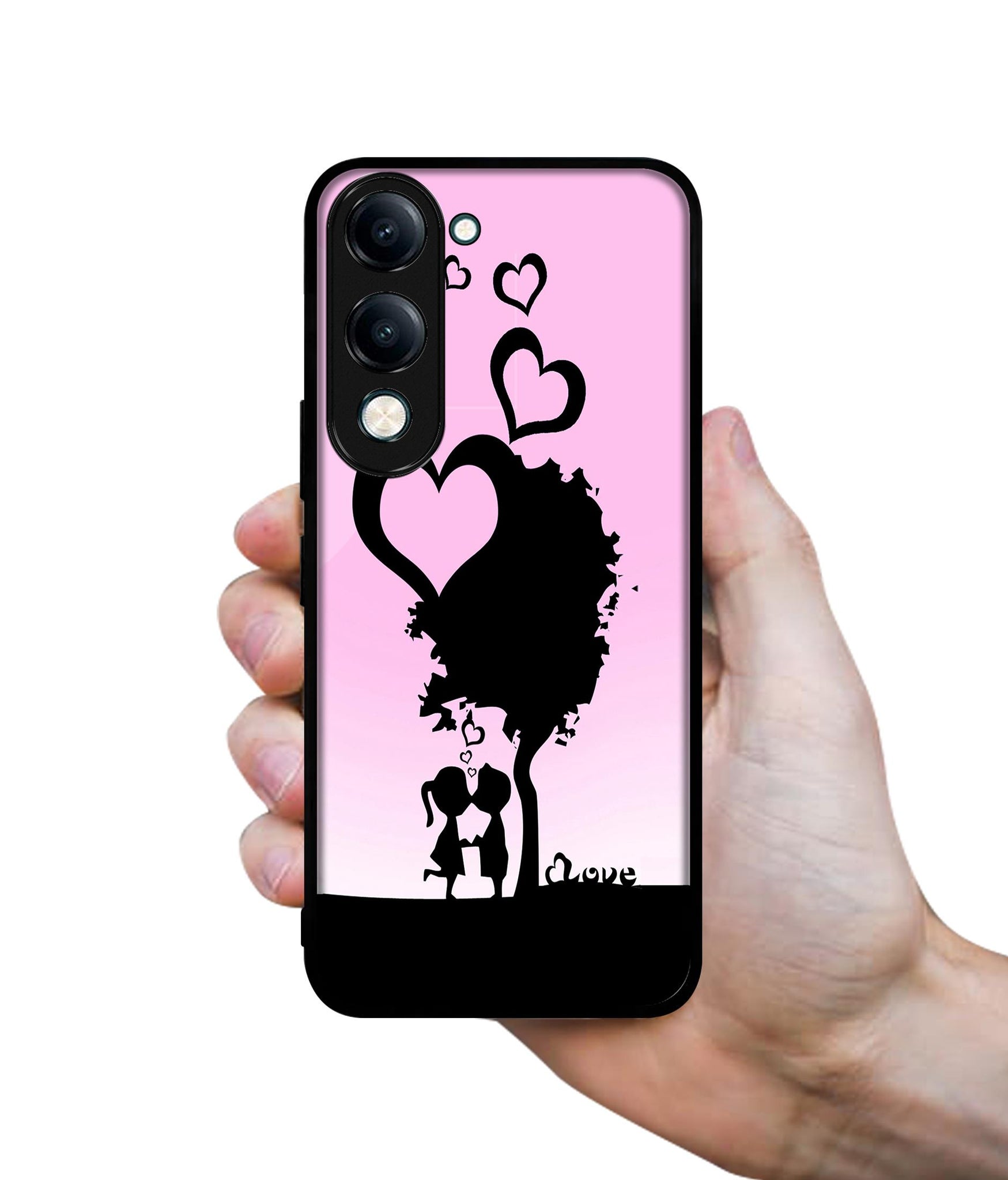 Sweet Love Designer 2D Printed Back Case Cover for Vivo Y04 4G / Y19e 4G / Y29s 5G