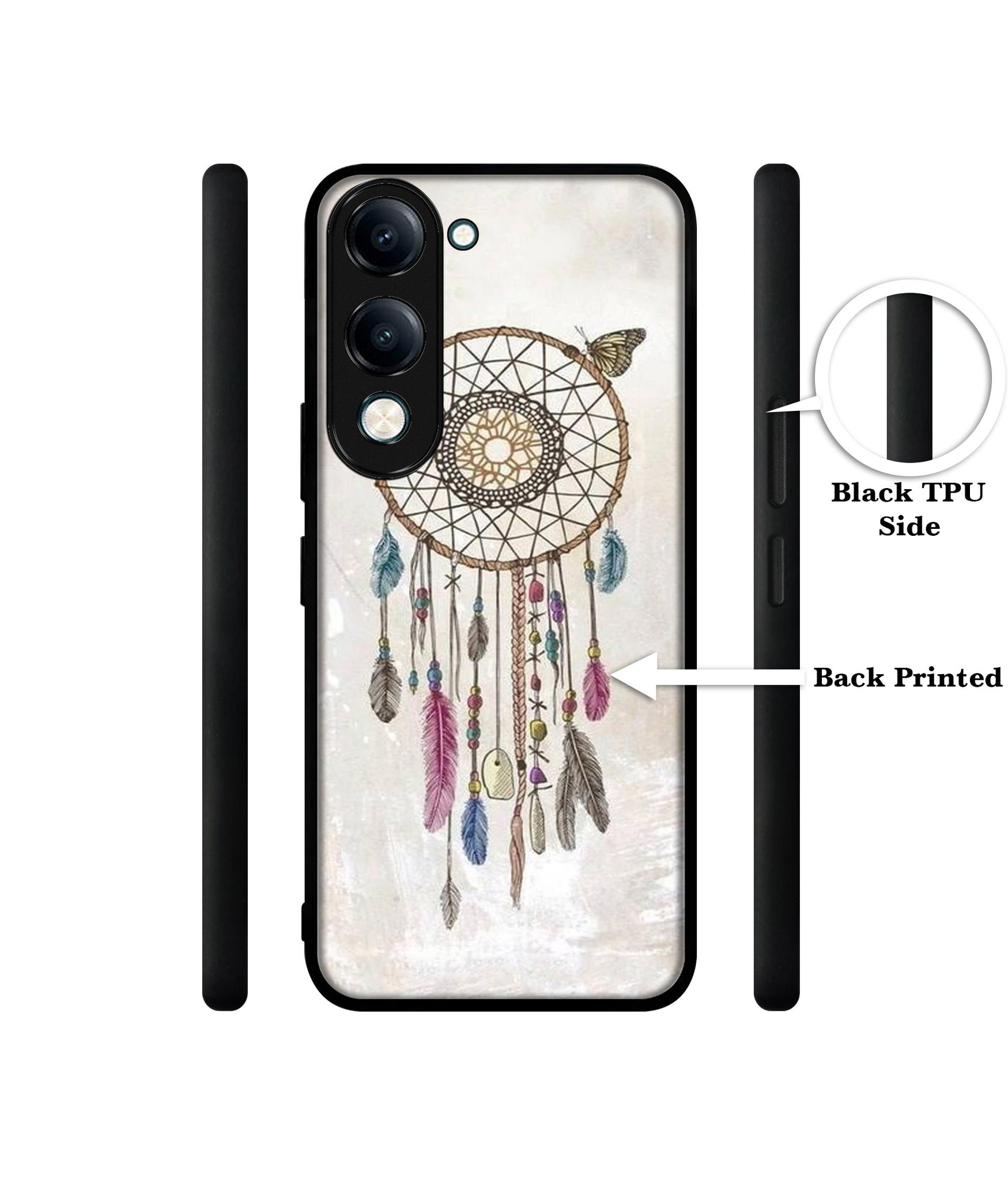 Wall Hanging Designer 2D Printed Back Case Cover for Vivo Y04 4G / Y19e 4G / Y29s 5G