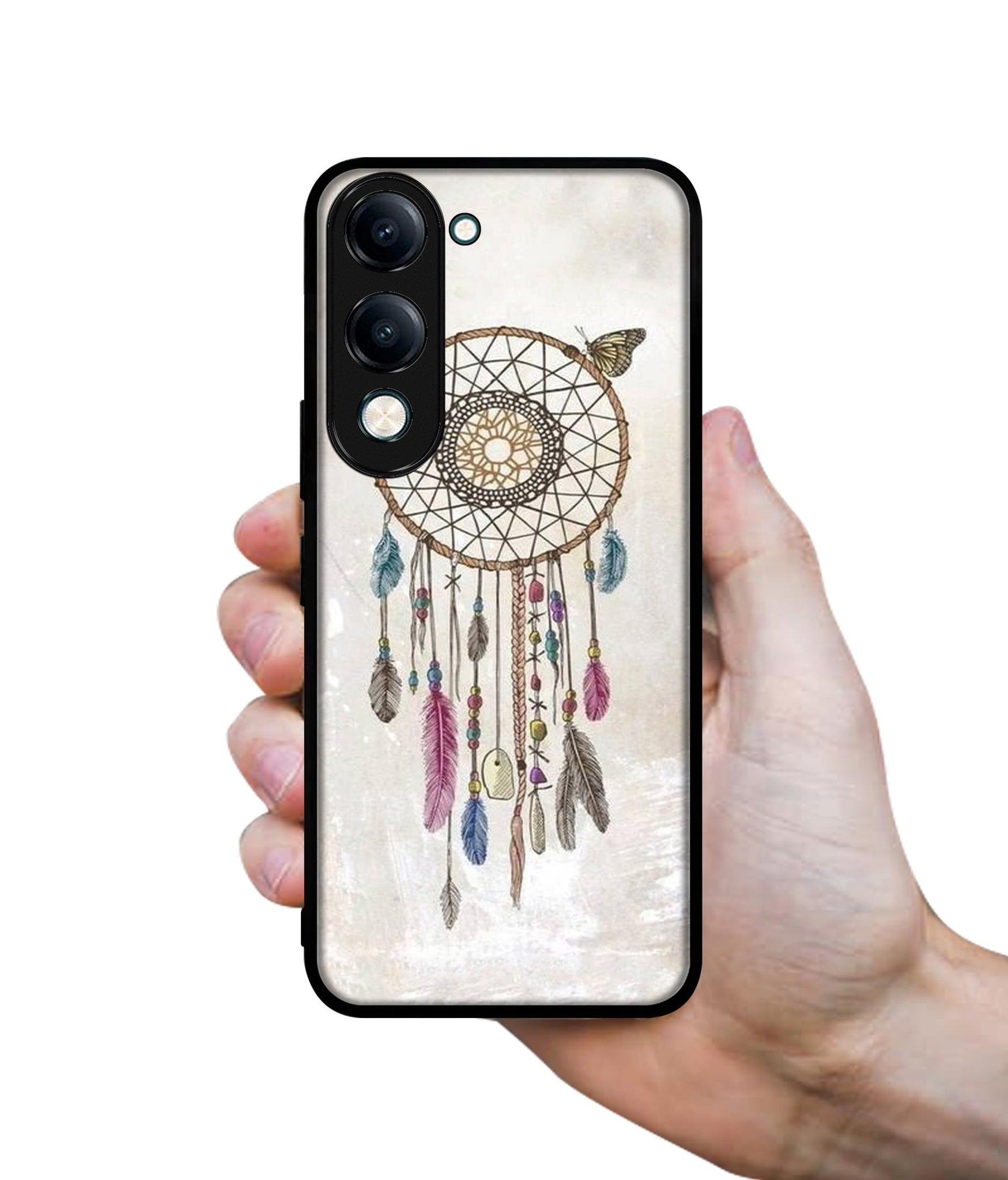 Wall Hanging Designer 2D Printed Back Case Cover for Vivo Y04 4G / Y19e 4G / Y29s 5G