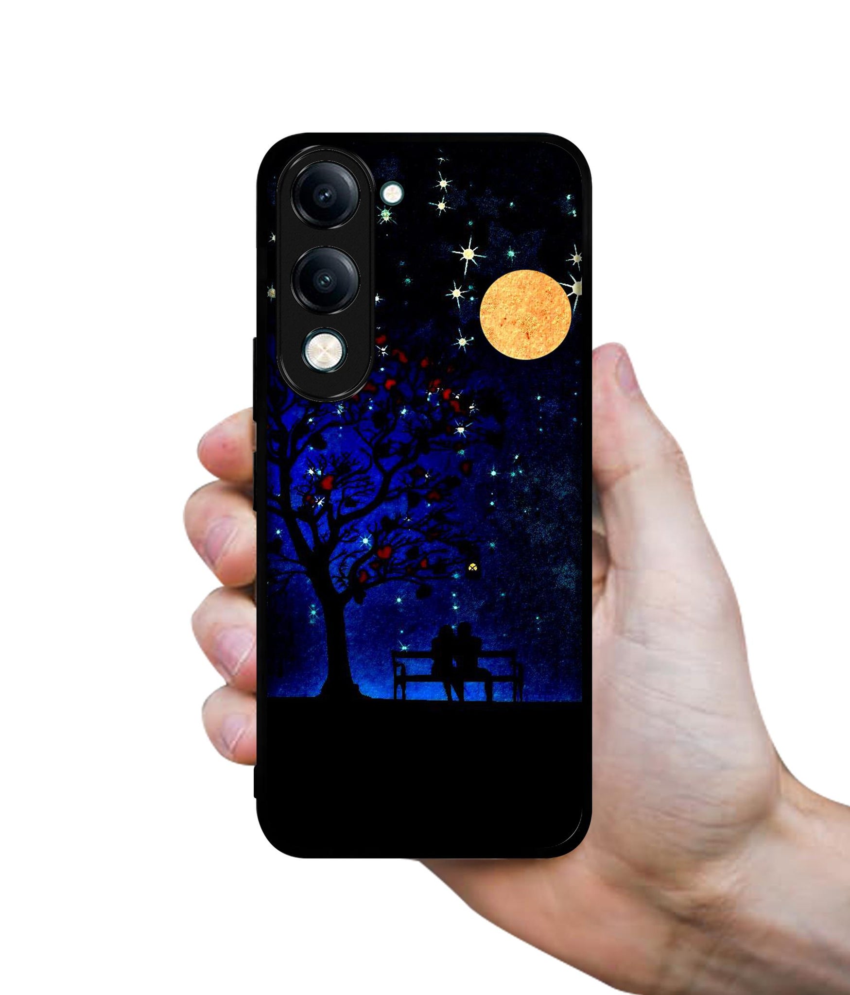 Blue Sky Designer 2D Printed Back Case Cover for Vivo Y04 4G / Y19e 4G / Y29s 5G