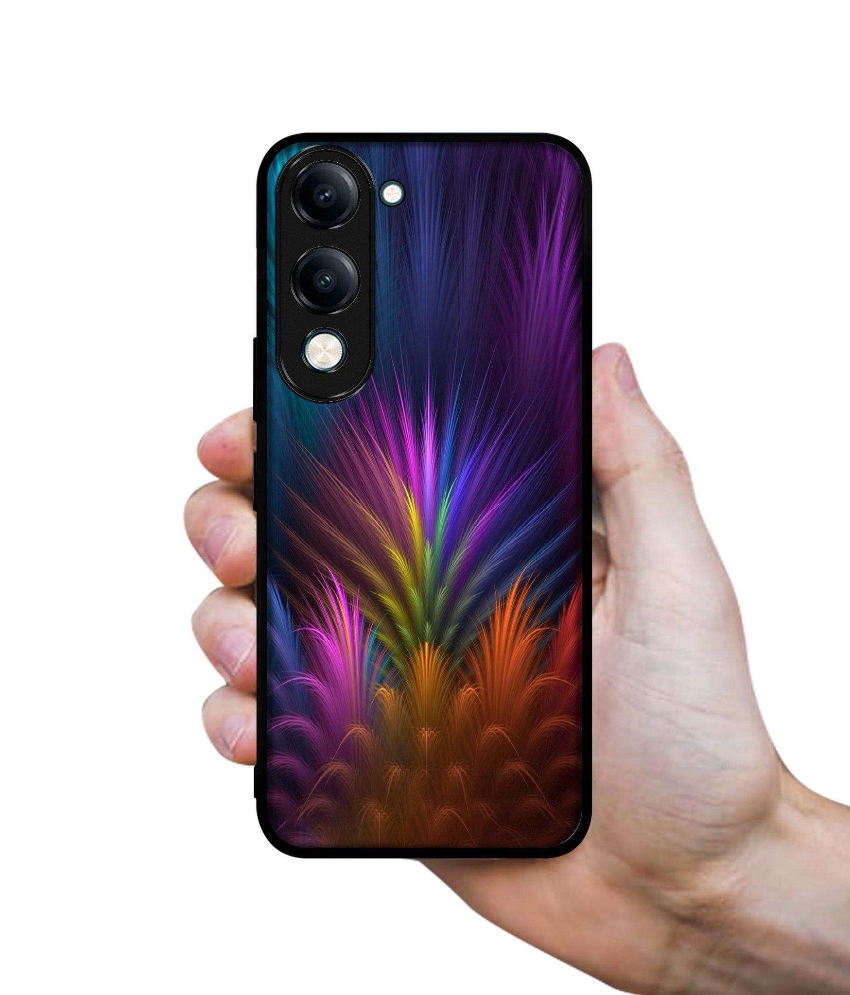 Multicoloured Designer 2D Printed Back Case Cover for Vivo Y04 4G / Y19e 4G / Y29s 5G