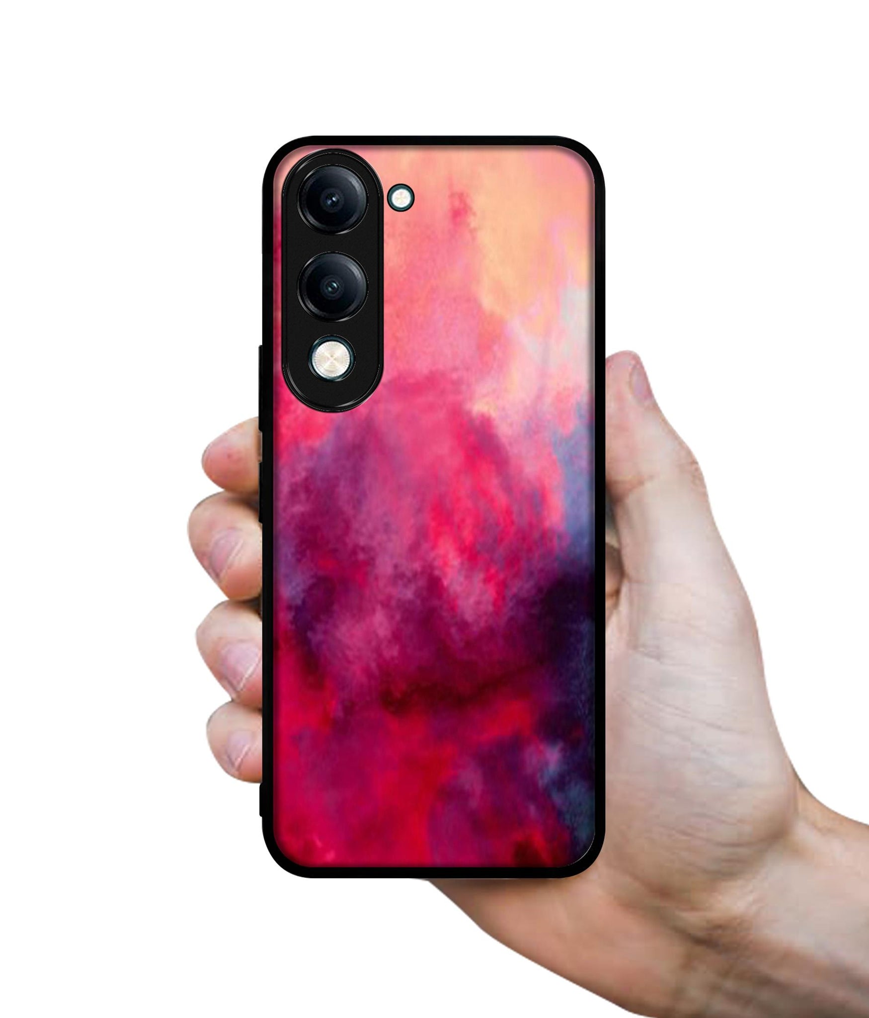 Holi Color Designer 2D Printed Back Case Cover for Vivo Y04 4G / Y19e 4G / Y29s 5G