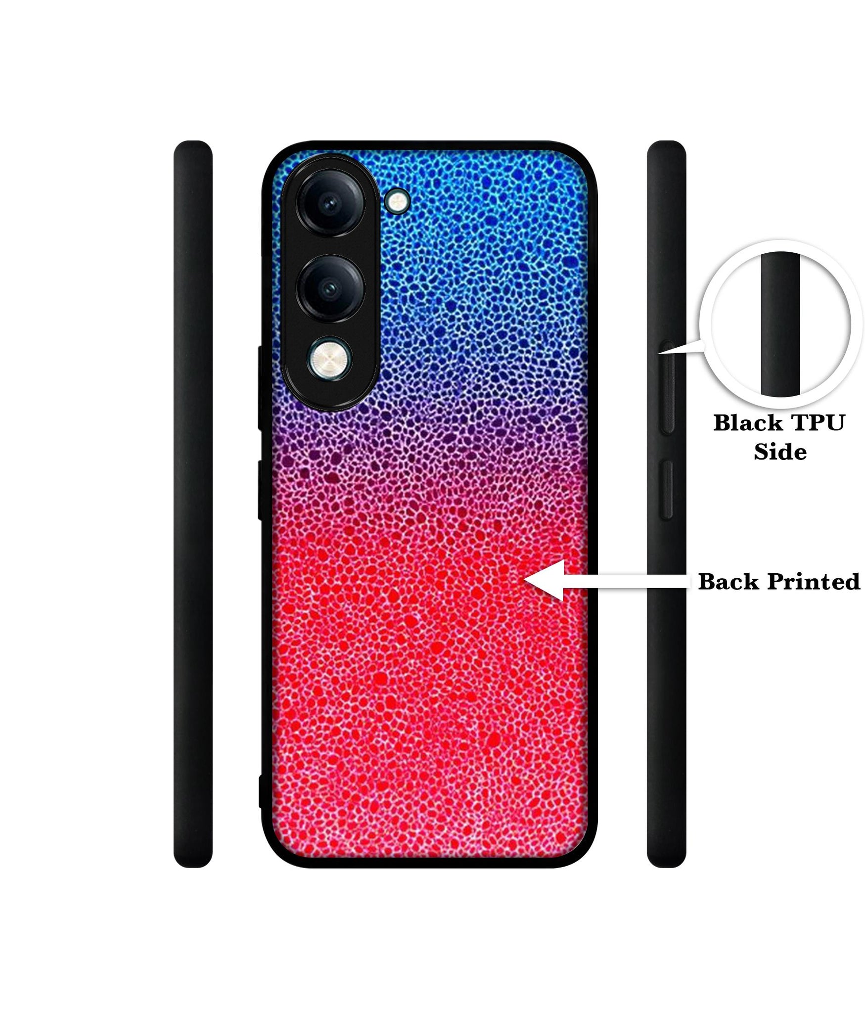 Bubbles Designer 2D Printed Back Case Cover for Vivo Y04 4G / Y19e 4G / Y29s 5G