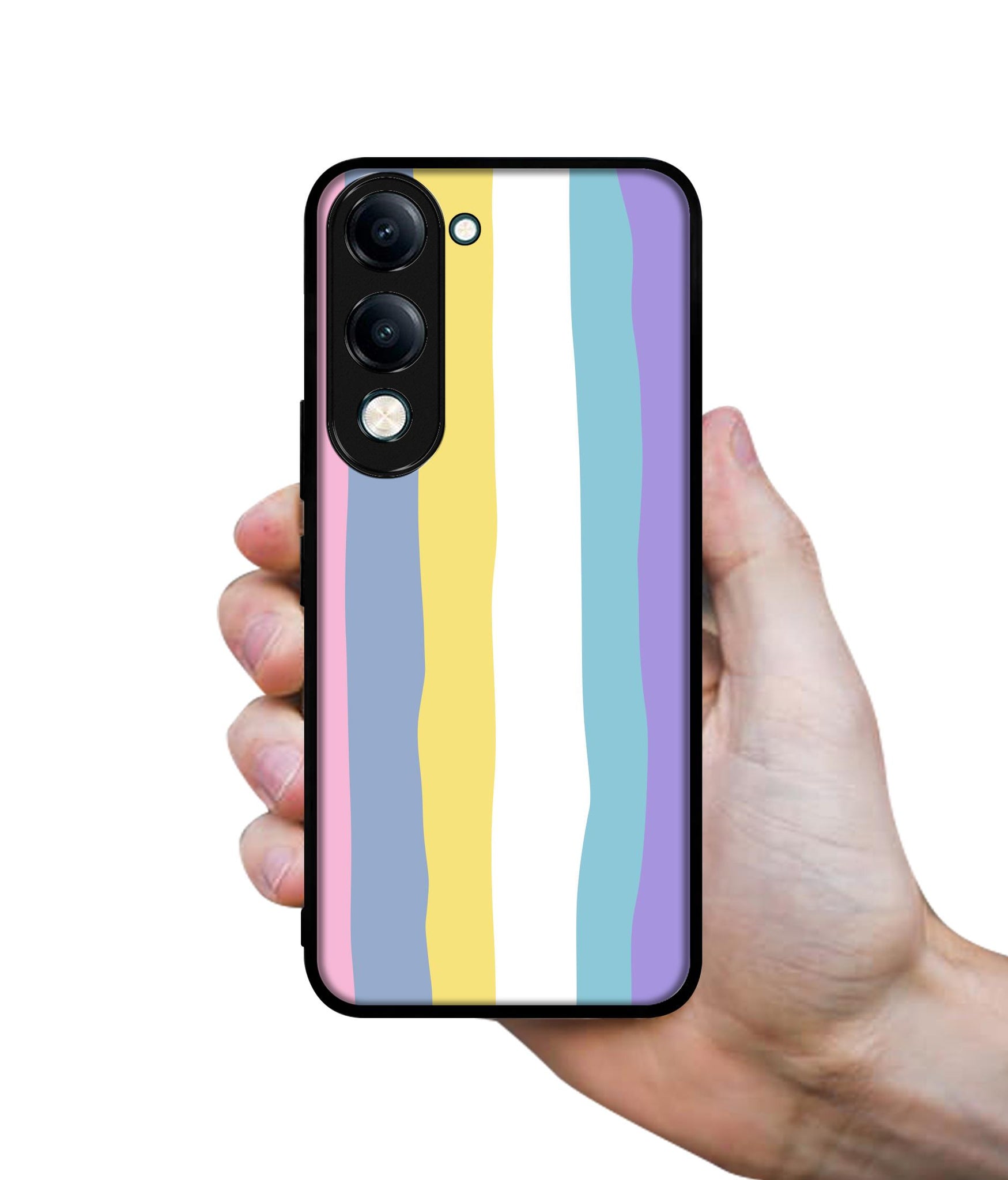 Beautiful Colors Designer 2D Printed Back Case Cover for Vivo Y04 4G / Y19e 4G / Y29s 5G