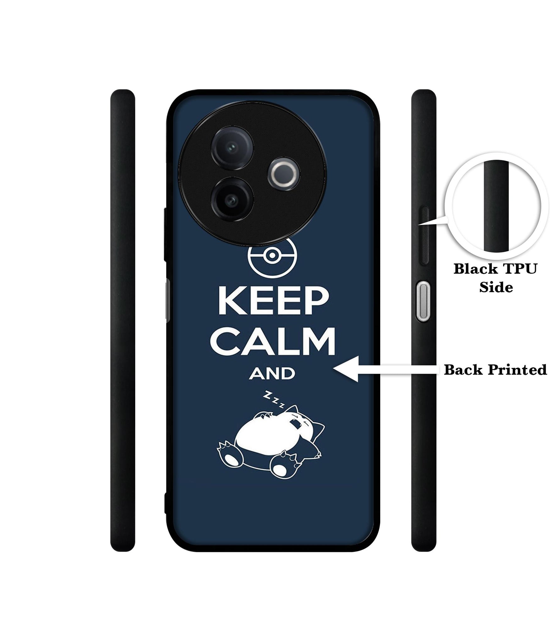 Sleep Pattern Designer 2D Printed Back Case Cover for Vivo Y39 5G / Y300i 5G