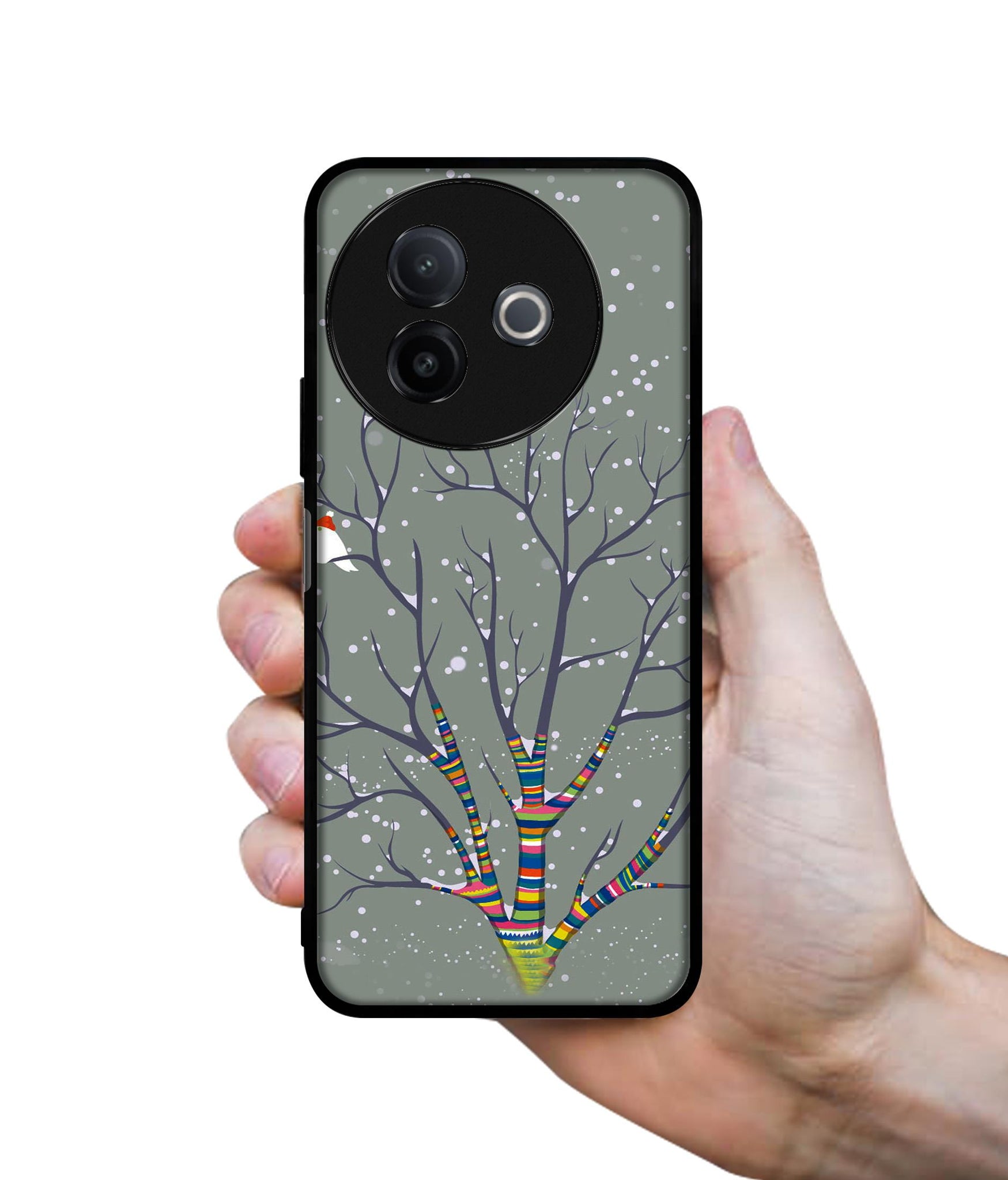 Winter Pattern Print Designer 2D Printed Back Case Cover for Vivo Y39 5G / Y300i 5G