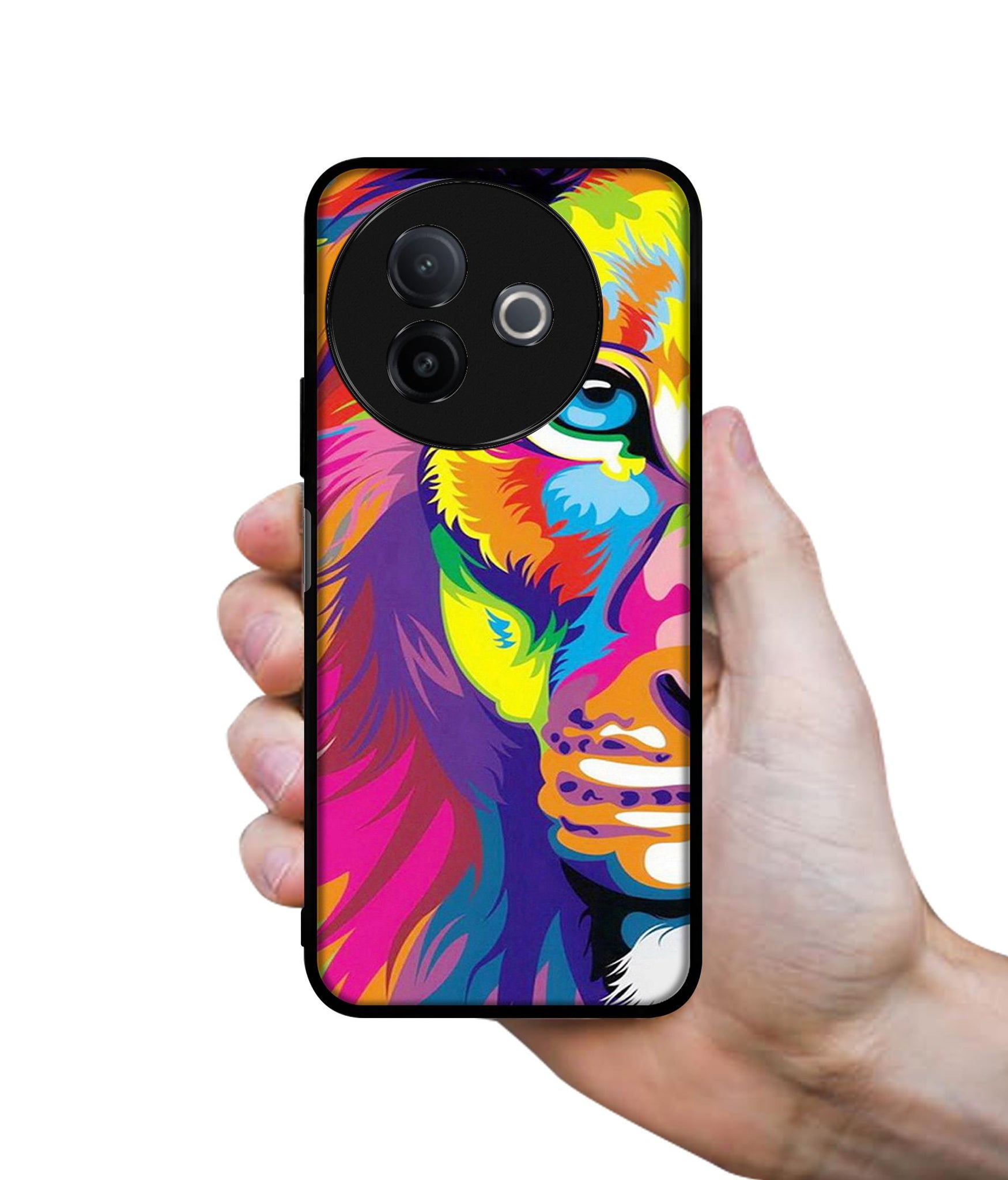 Lion Designer 2D Printed Back Case Cover for Vivo Y39 5G / Y300i 5G