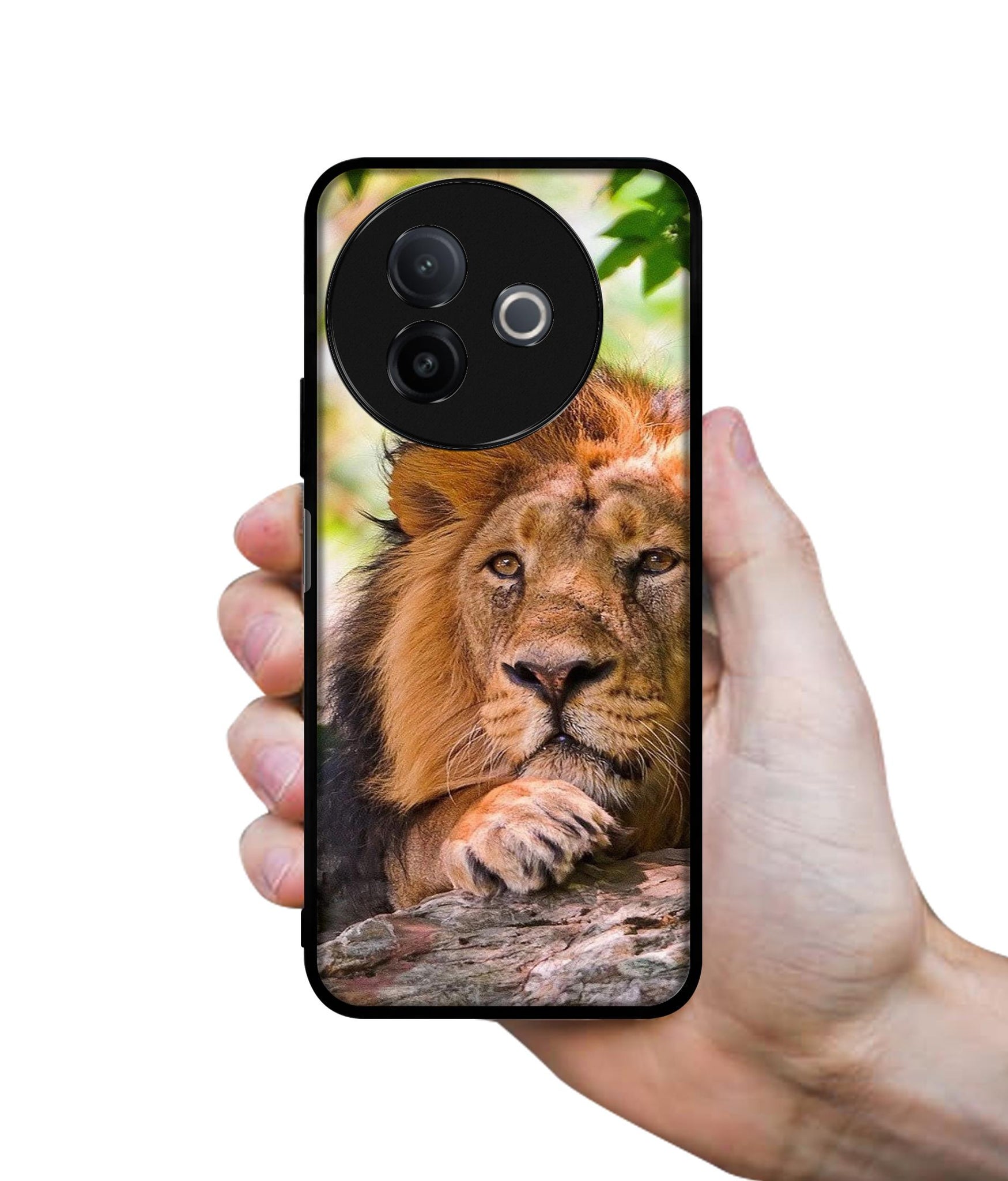 Tiger Pattern Print Designer 2D Printed Back Case Cover for Vivo Y39 5G / Y300i 5G