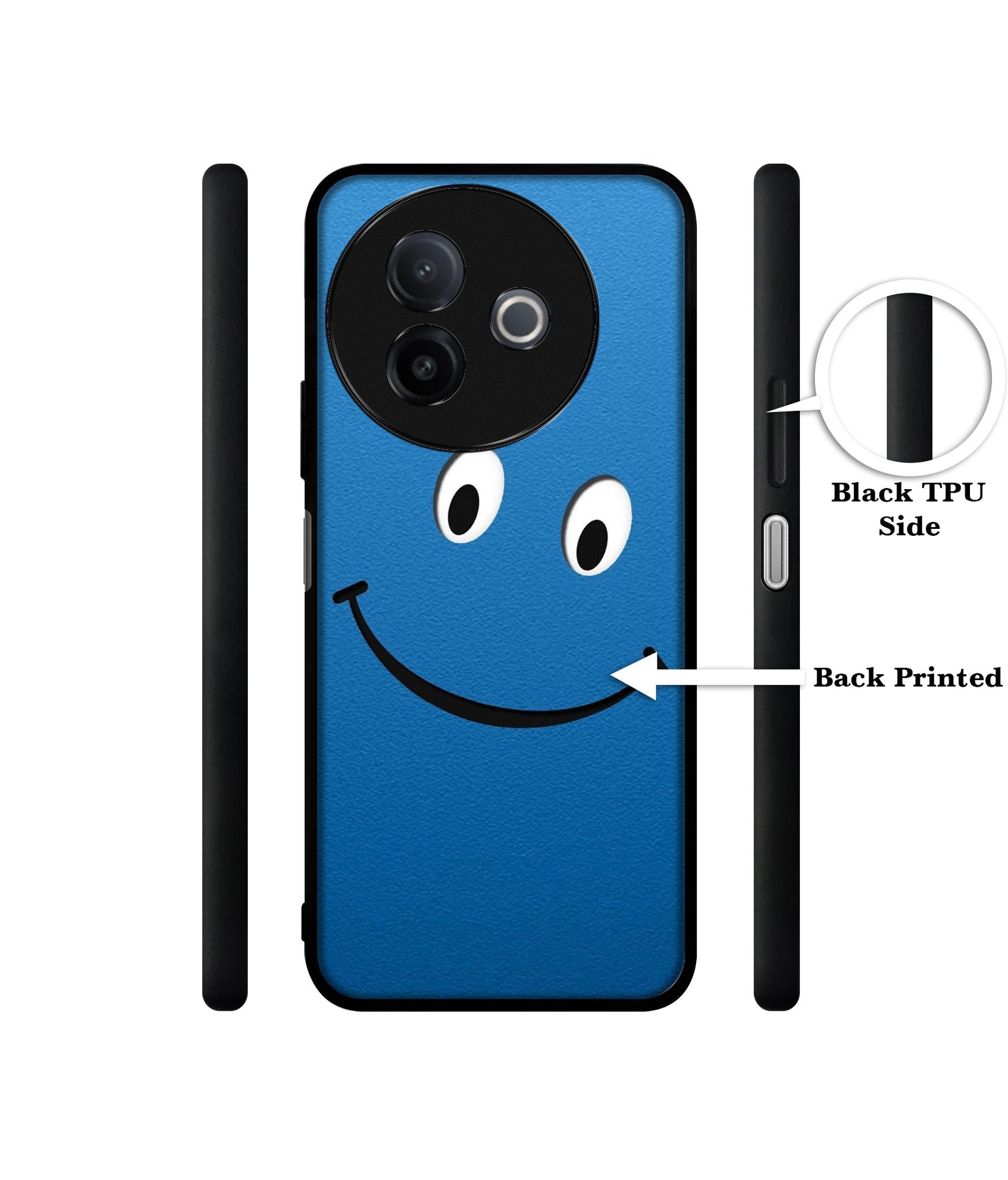 Happy Designer 2D Printed Back Case Cover for Vivo Y39 5G / Y300i 5G