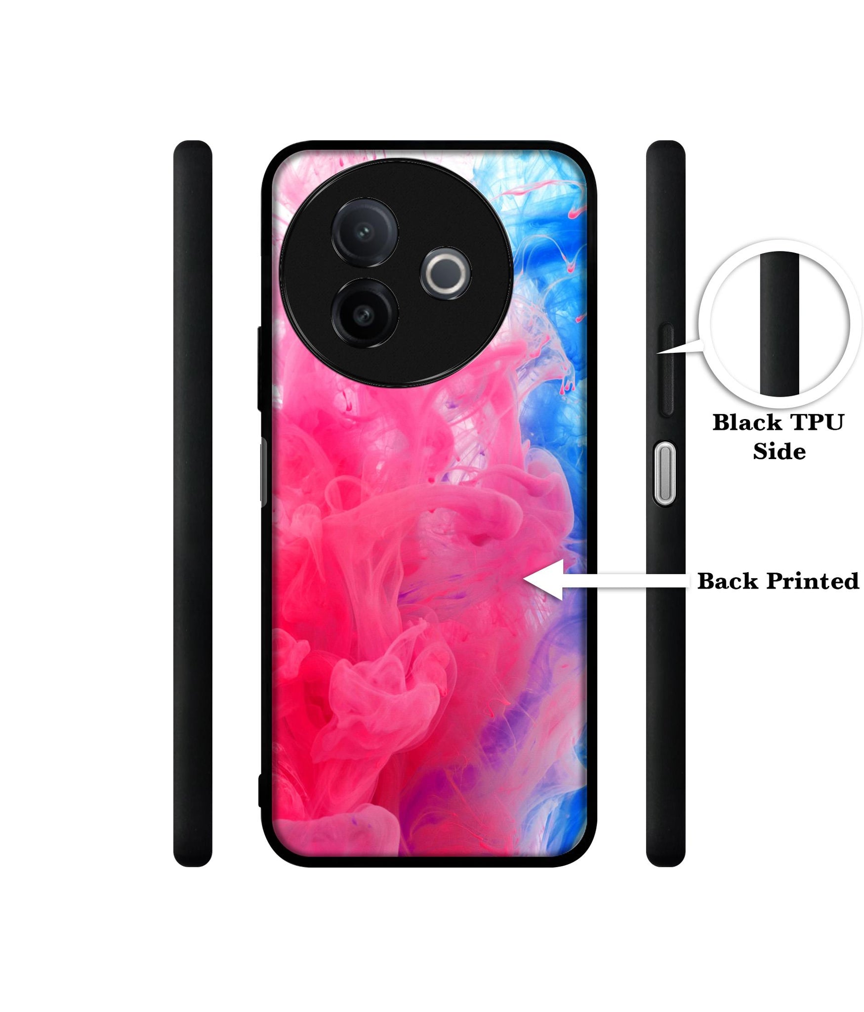 Fractal Paint Designer 2D Printed Back Case Cover for Vivo Y39 5G / Y300i 5G