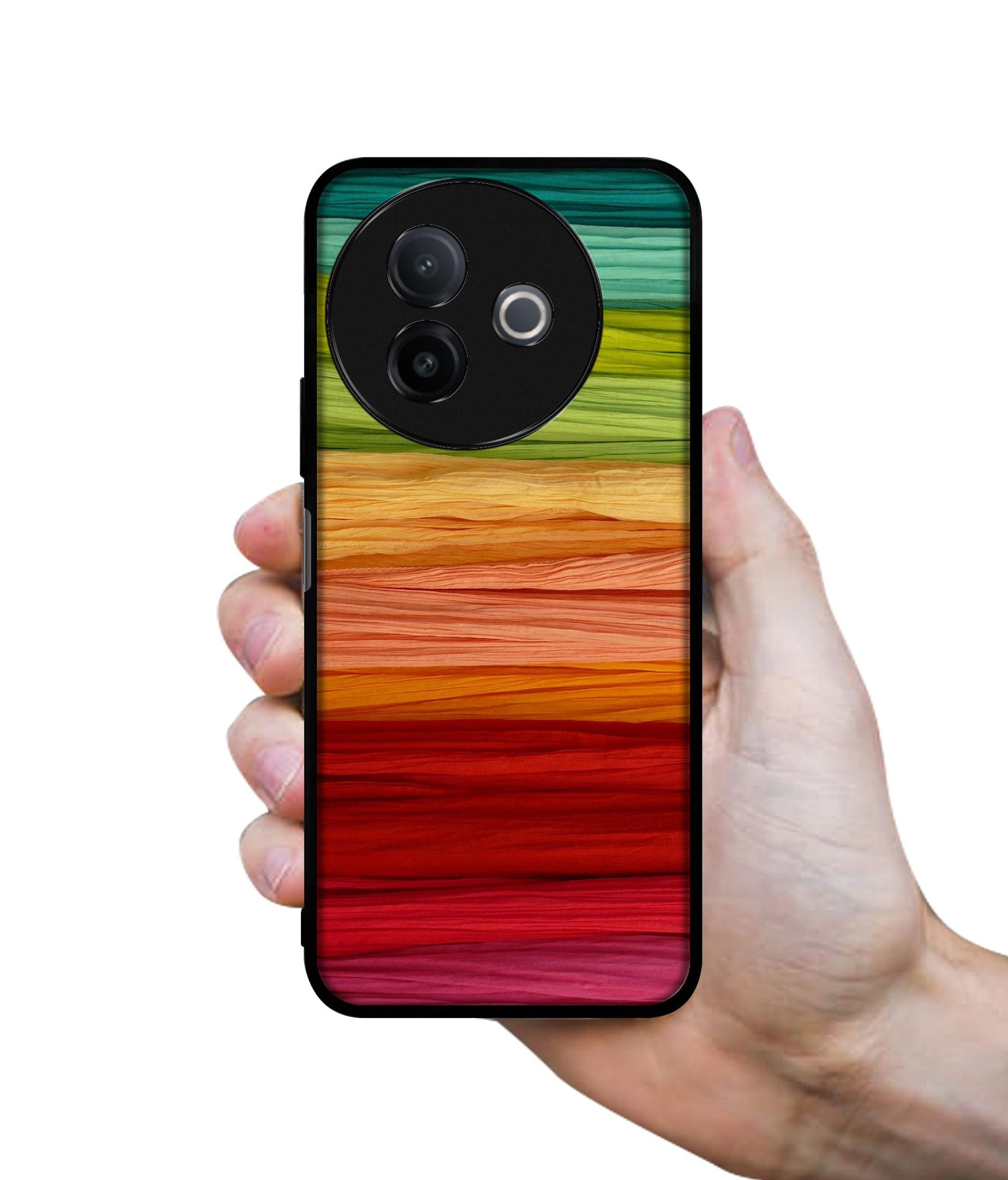 Colorful Thread Designer 2D Printed Back Case Cover for Vivo Y39 5G / Y300i 5G