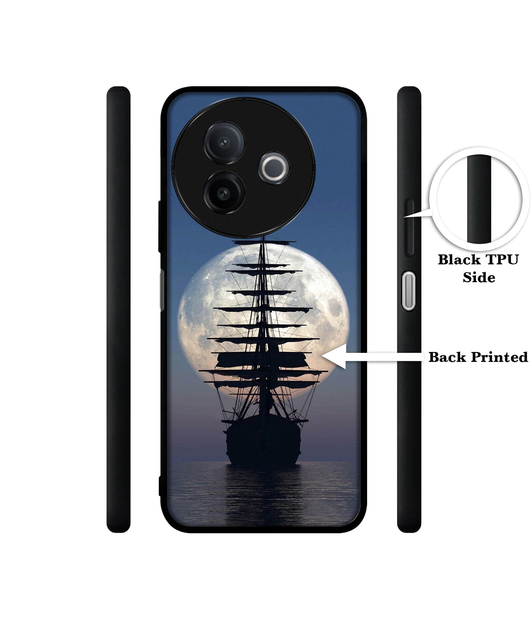 Sea Sunset Designer 2D Printed Back Case Cover for Vivo Y39 5G / Y300i 5G