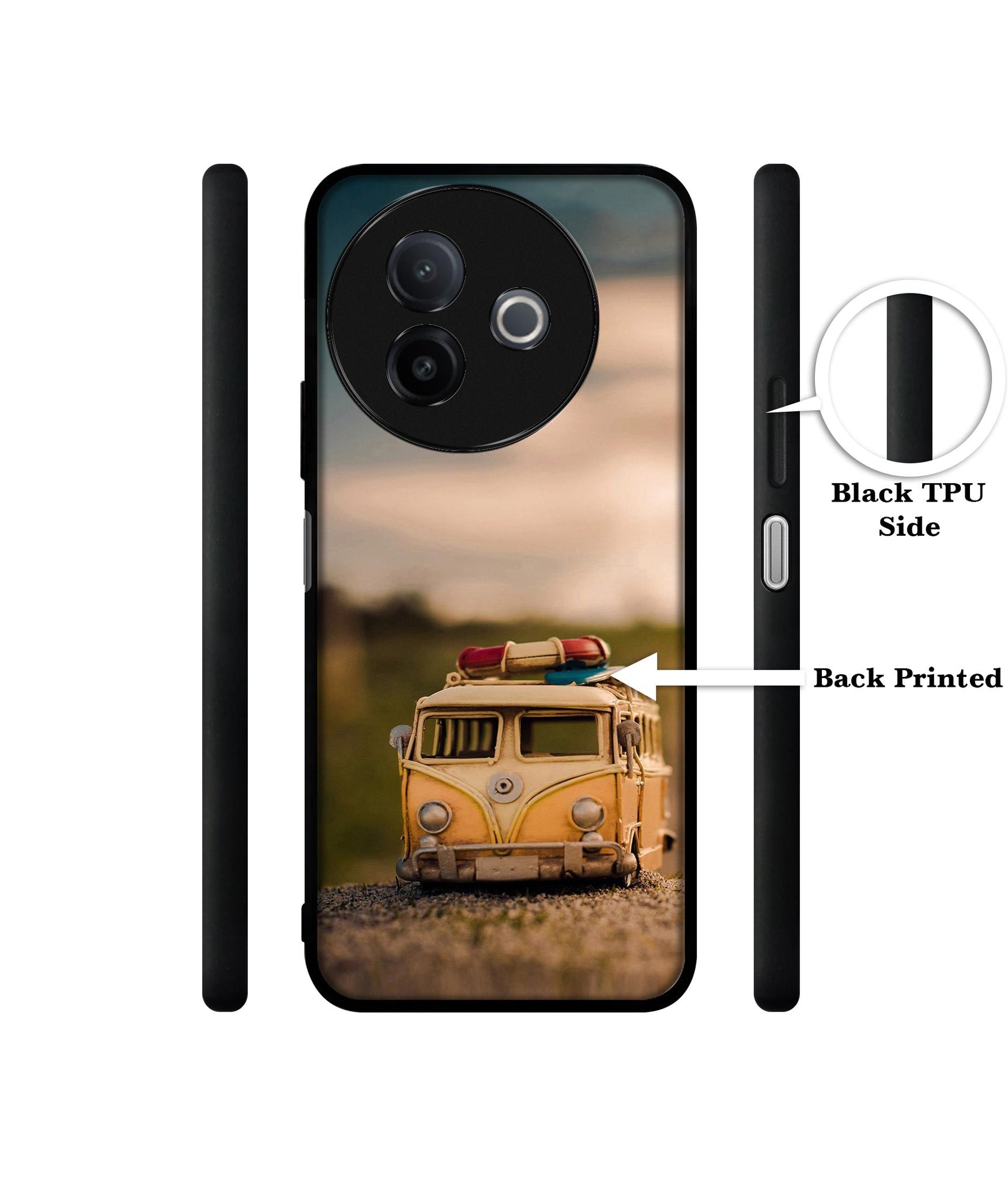 Toy Car Designer 2D Printed Back Case Cover for Vivo Y39 5G / Y300i 5G