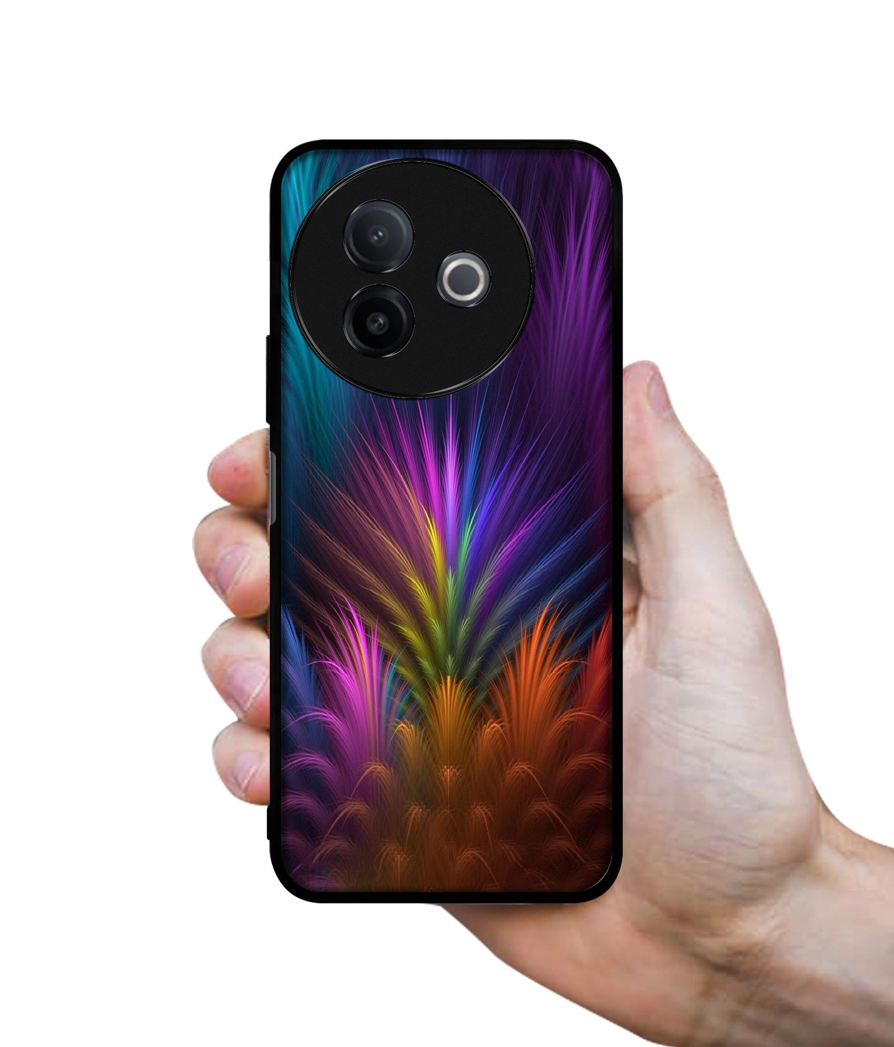 Multicoloured Designer 2D Printed Back Case Cover for Vivo Y39 5G / Y300i 5G