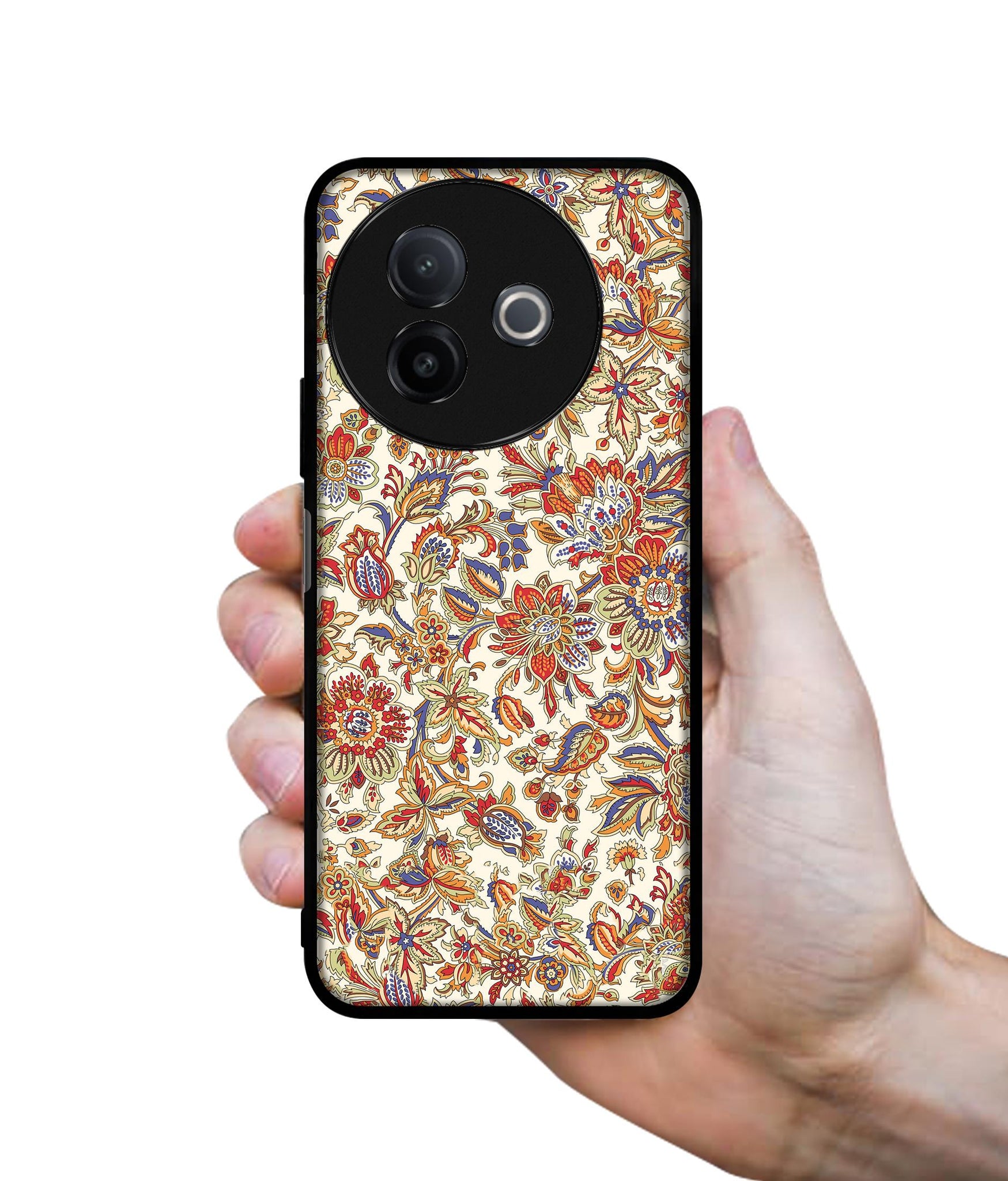 Floral Designer 2D Printed Back Case Cover for Vivo Y39 5G / Y300i 5G