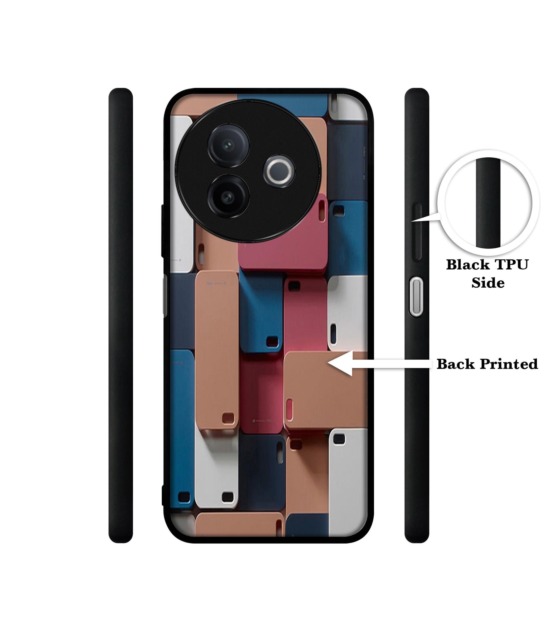 Mobile Cover Designer 2D Printed Back Case Cover for Vivo Y39 5G / Y300i 5G