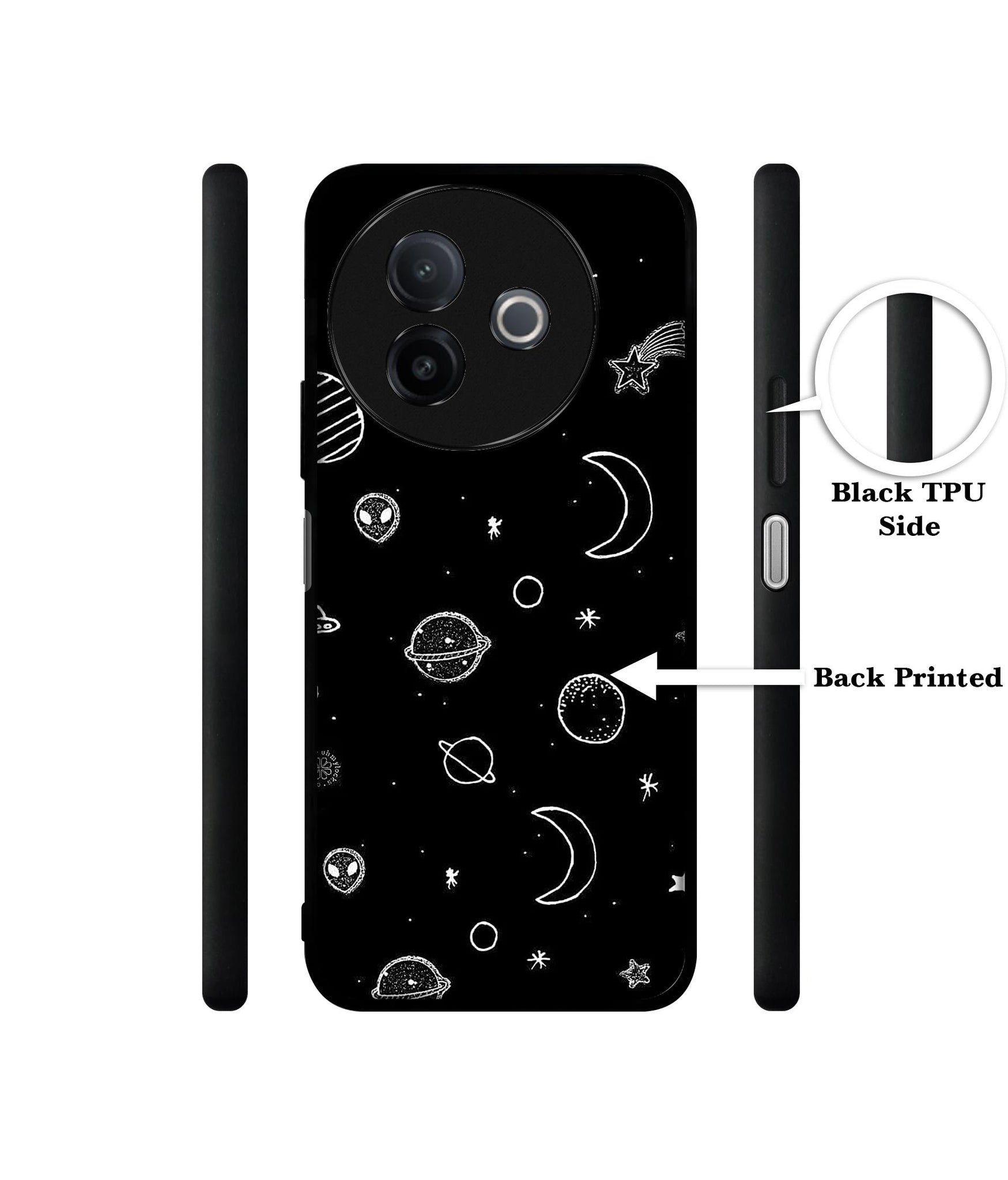 Space Stars Universe Designer 2D Printed Back Case Cover for Vivo Y39 5G / Y300i 5G