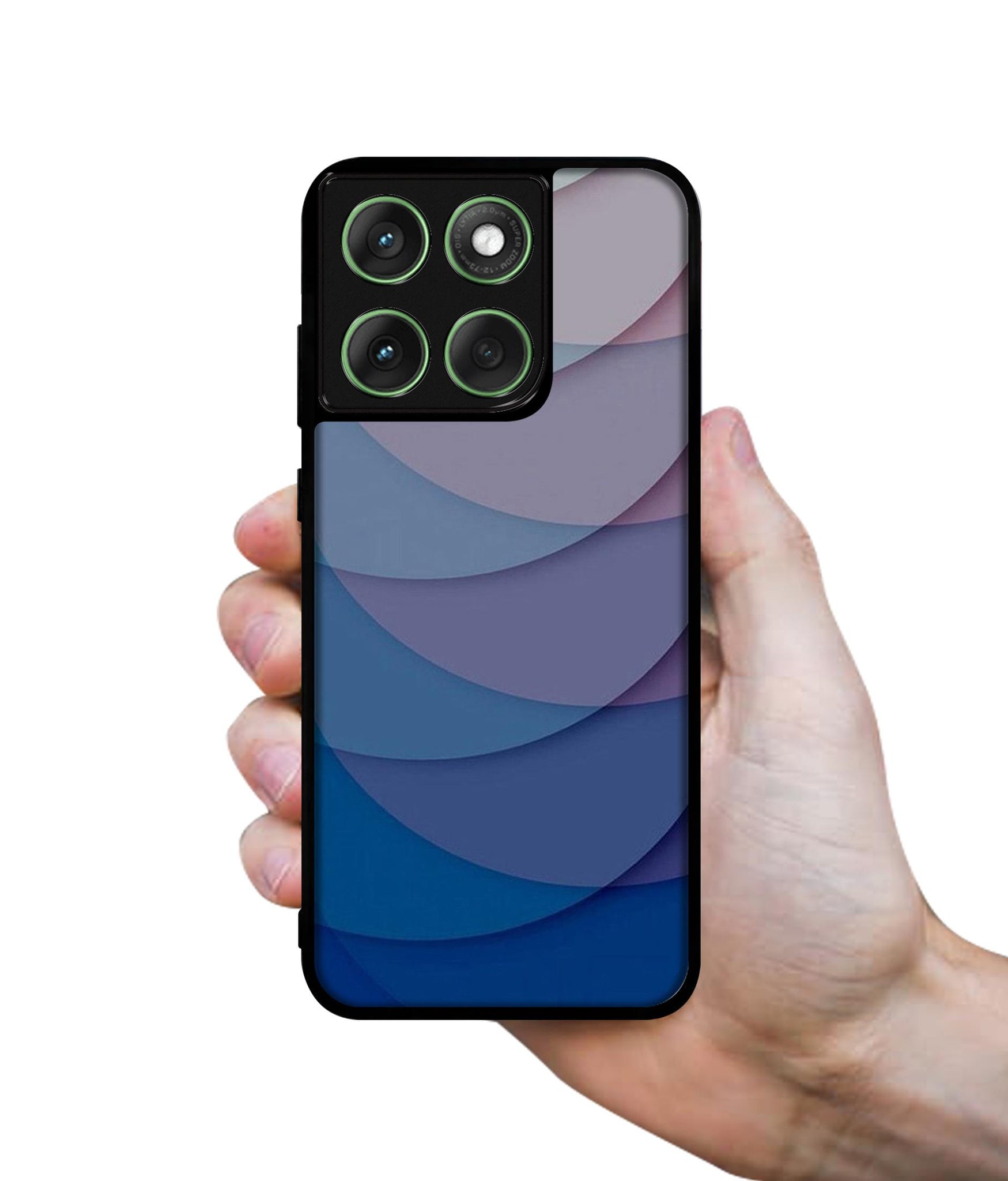 Waves Pattern Print Designer 2D Printed Back Case Cover for Motorola Moto Edge 60 5G / Edge 60 Fusion 5G