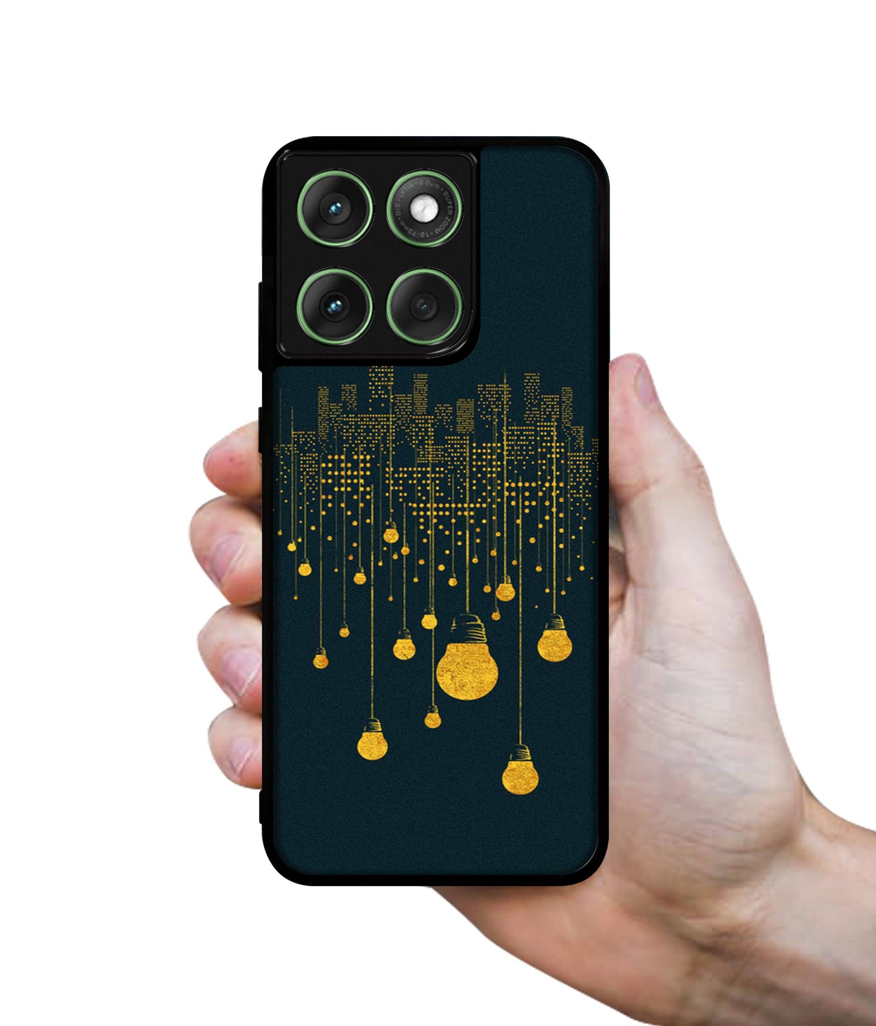 City Light Pattern Designer 2D Printed Back Case Cover for Motorola Moto Edge 60 5G / Edge 60 Fusion 5G