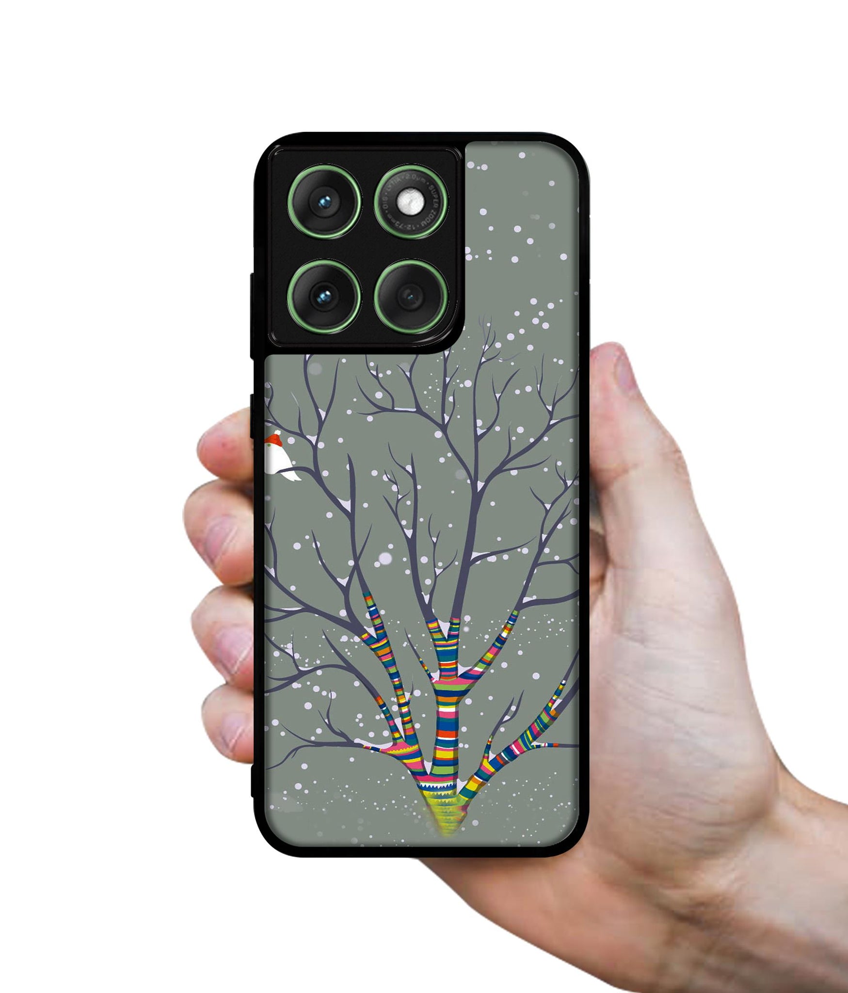 Winter Pattern Print Designer 2D Printed Back Case Cover for Motorola Moto Edge 60 5G / Edge 60 Fusion 5G