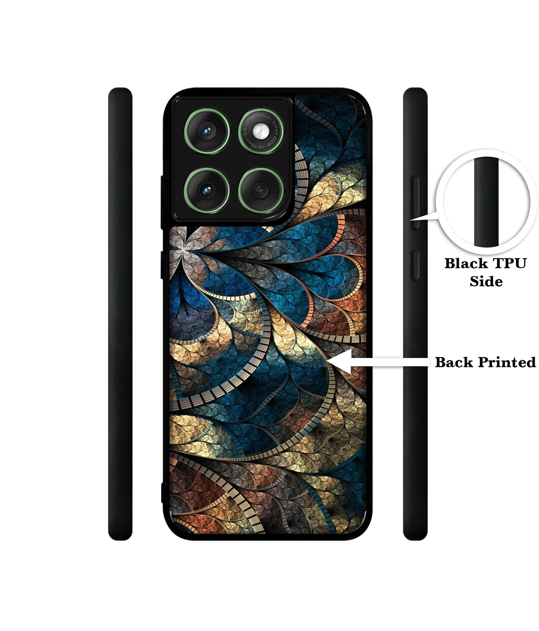 Fractional Pattern Designer 2D Printed Back Case Cover for Motorola Moto Edge 60 5G / Edge 60 Fusion 5G
