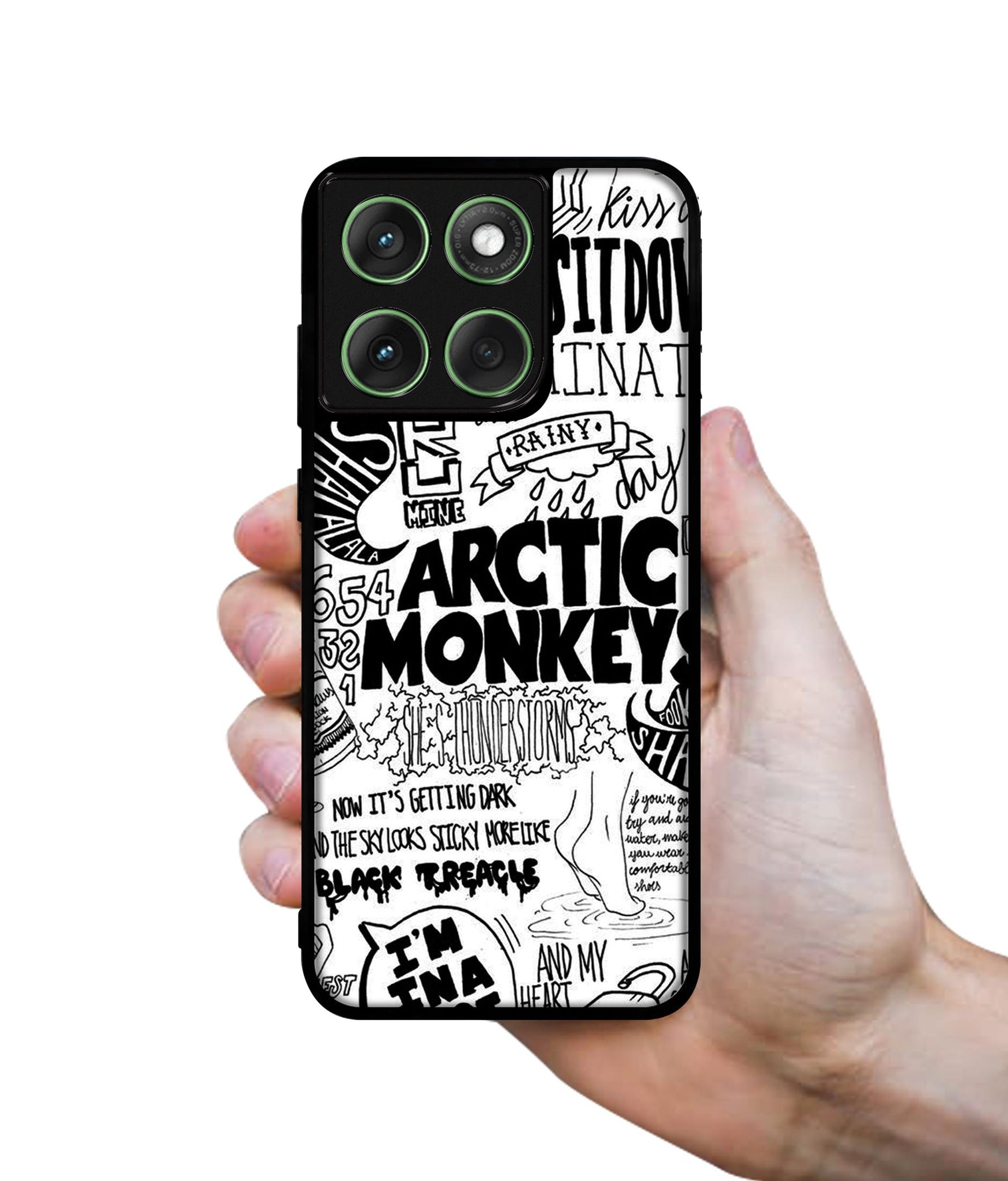 Arctic Monkeys Pattern Designer 2D Printed Back Case Cover for Motorola Moto Edge 60 5G / Edge 60 Fusion 5G